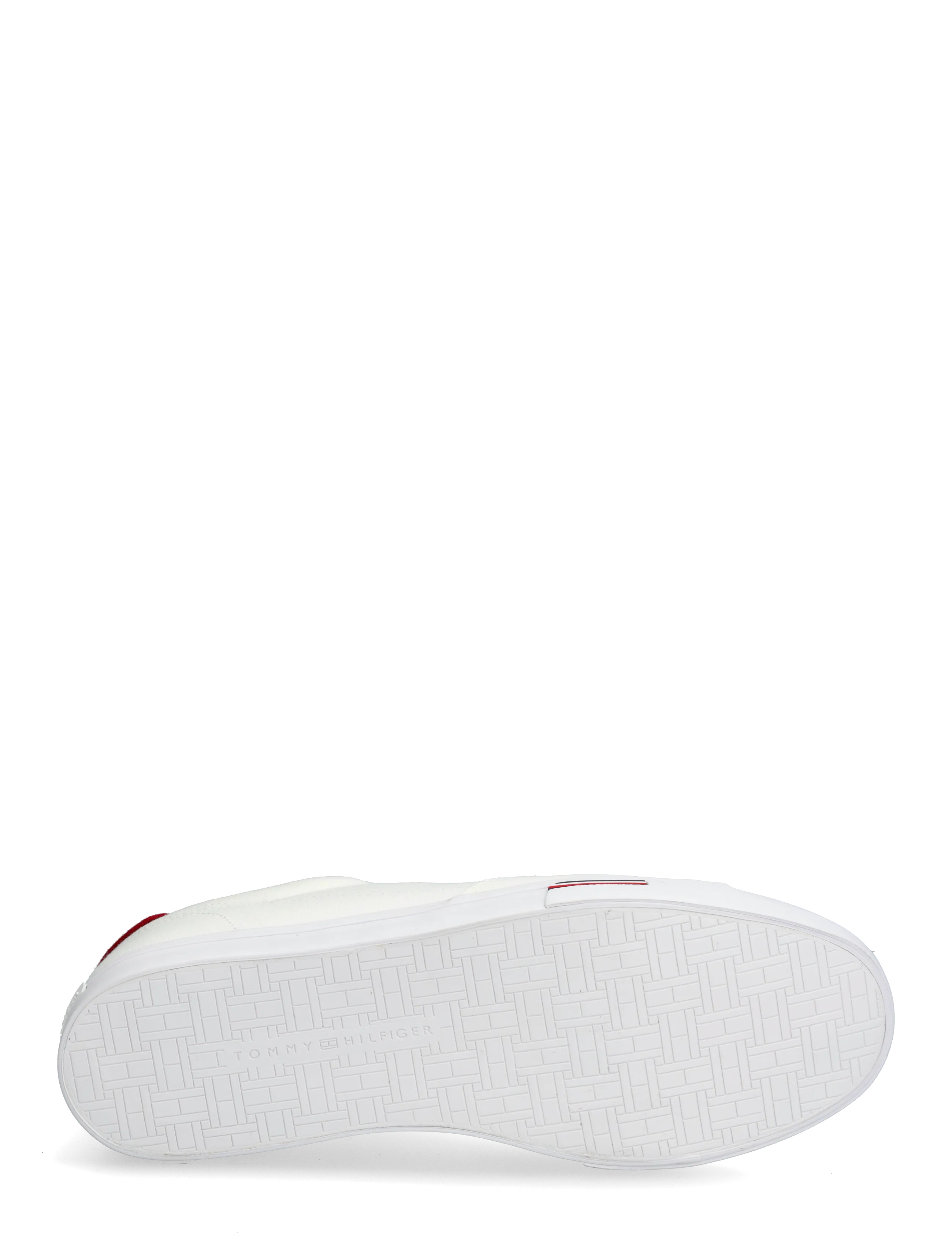 Tommy Hilfiger - VULC CORE RWB LONG LACE CVS - lave sneakers - white - 4