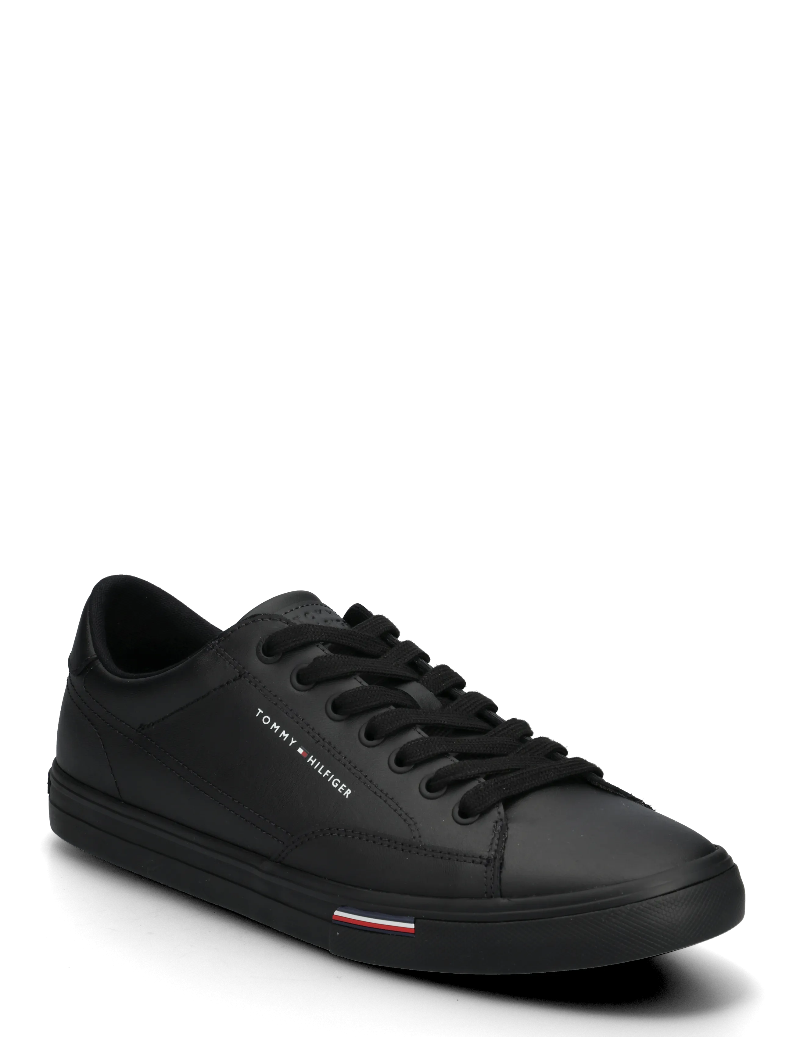 Tommy Hilfiger VULC CORE RWB LONG LACE LTH - Tommy Hilfiger - BLACK / black
