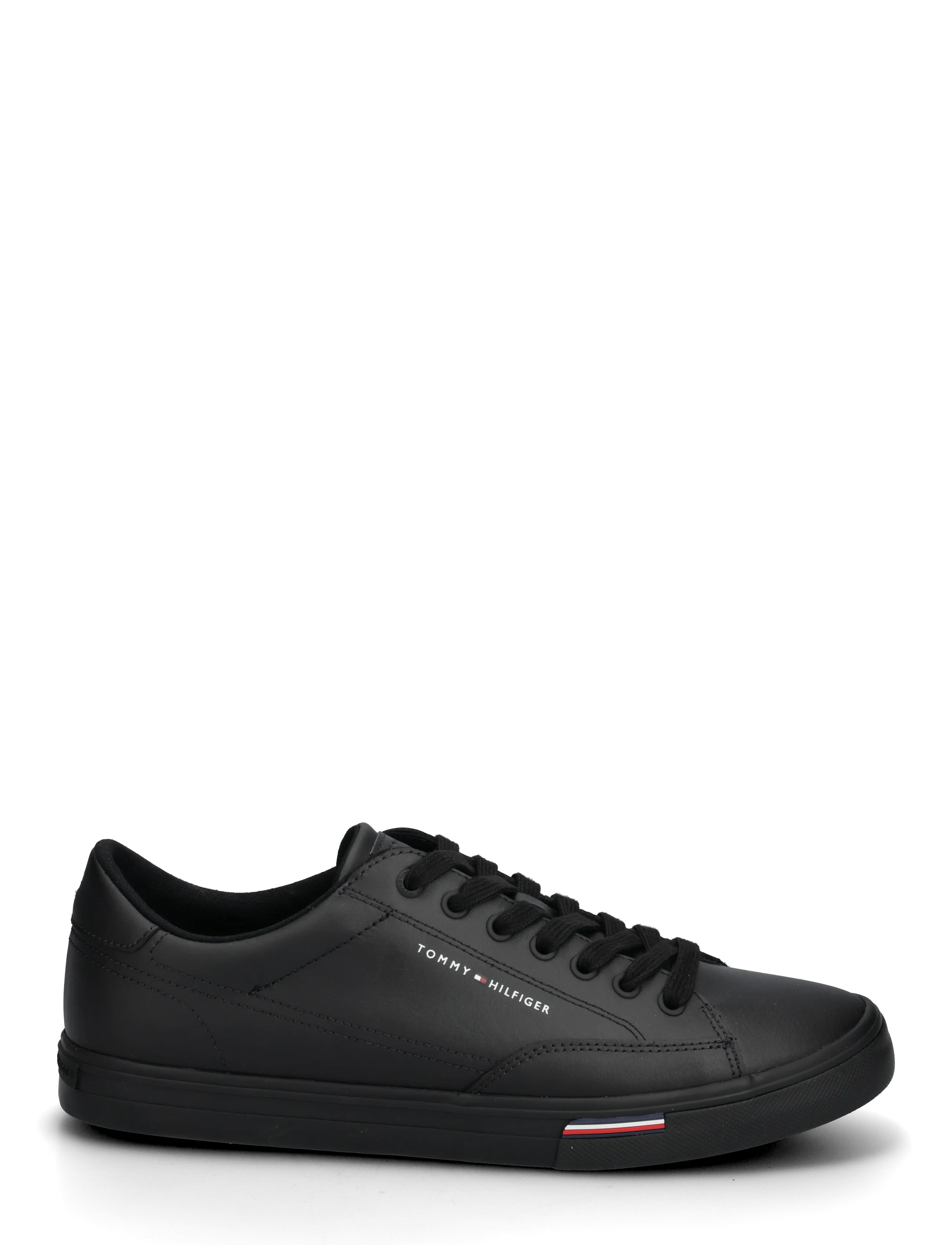 Tommy Hilfiger - VULC CORE RWB LONG LACE LTH - lave sneakers - black - 1