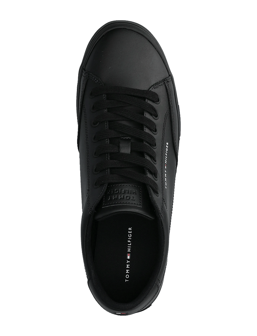 Tommy Hilfiger - VULC CORE RWB LONG LACE LTH - low-top sneaker - black - 3