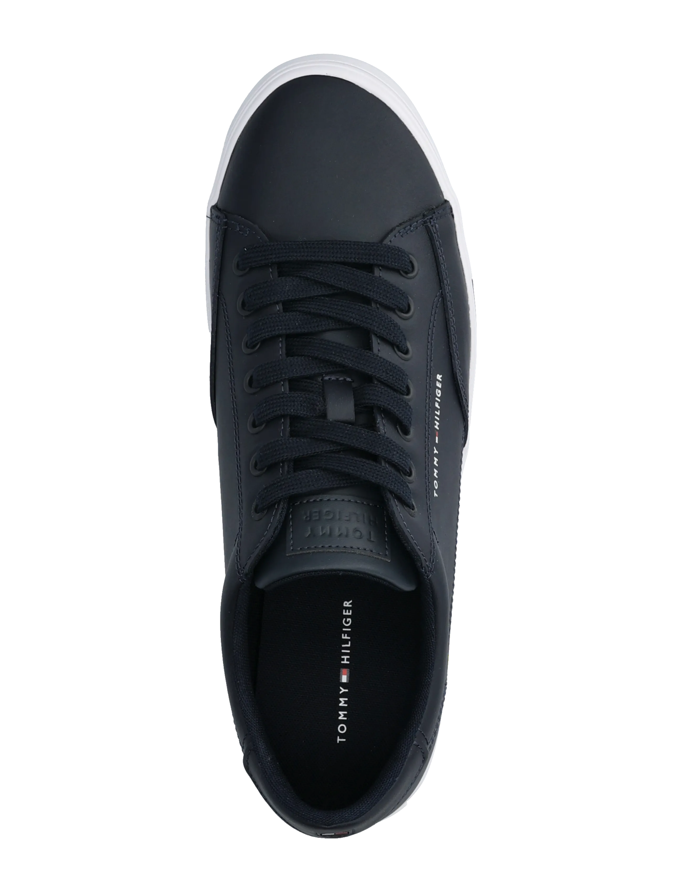 Tommy Hilfiger - VULC CORE RWB LONG LACE LTH - lave sneakers - desert sky - 3