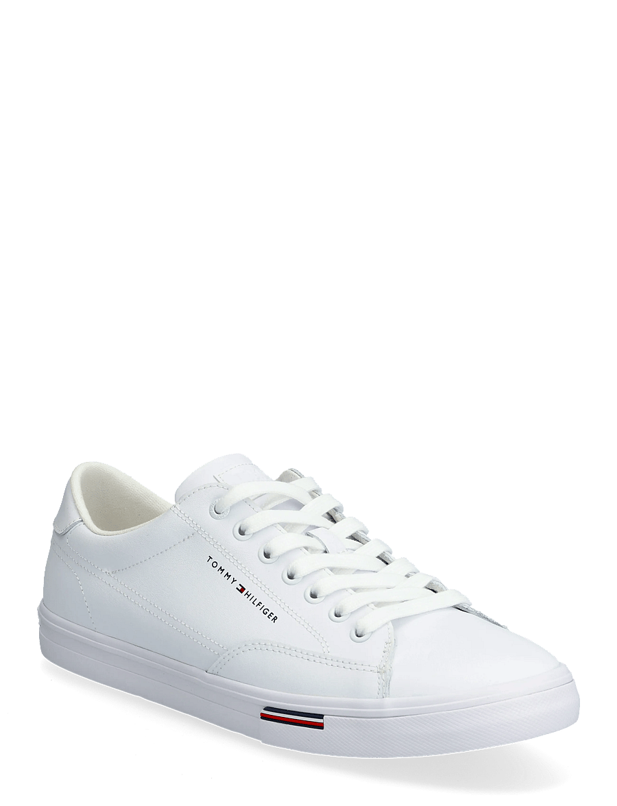 Tommy Hilfiger - VULC CORE RWB LONG LACE LTH - niedriger schnitt - white - 0