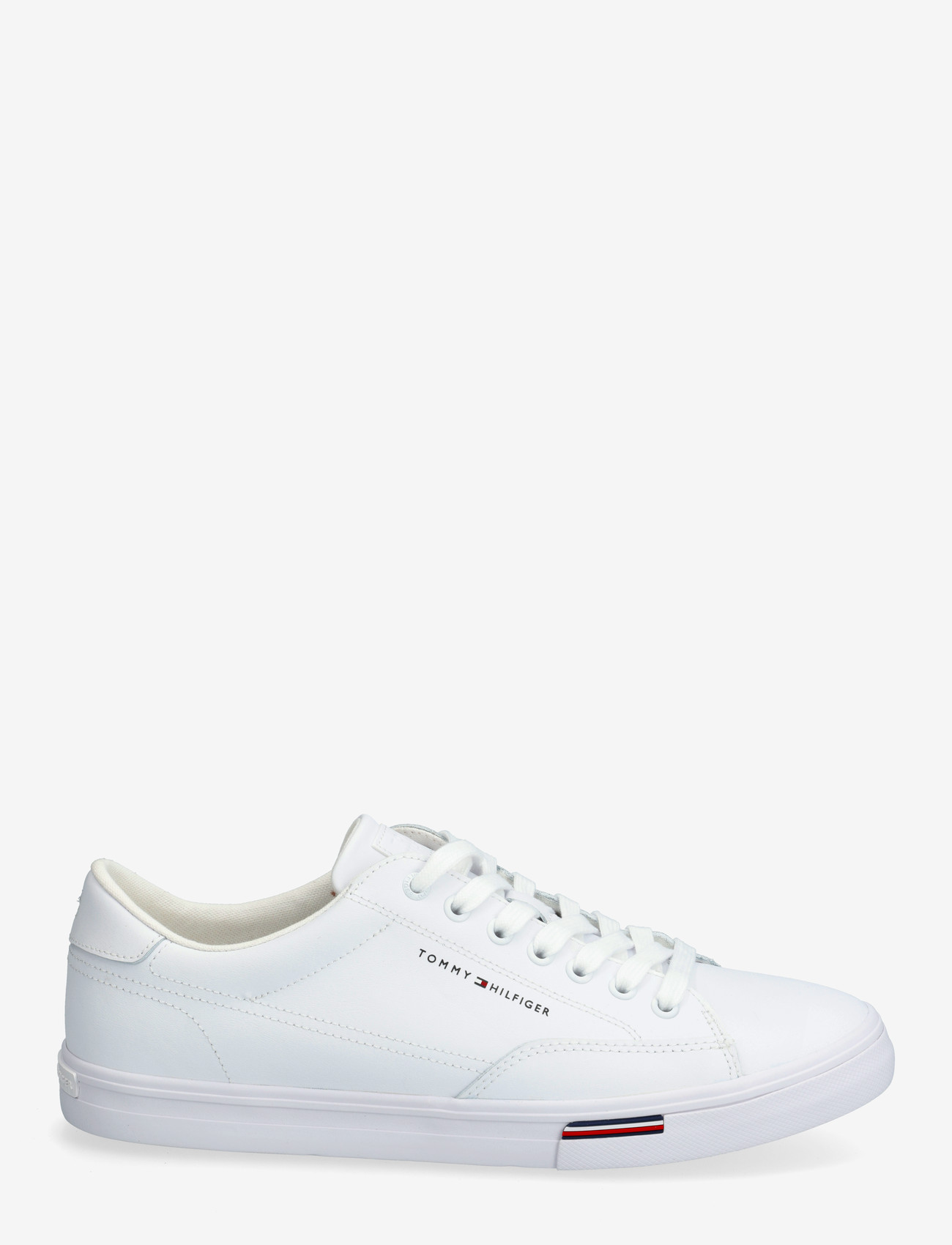 Tommy Hilfiger - VULC CORE RWB LONG LACE LTH - låga sneakers - white - 1