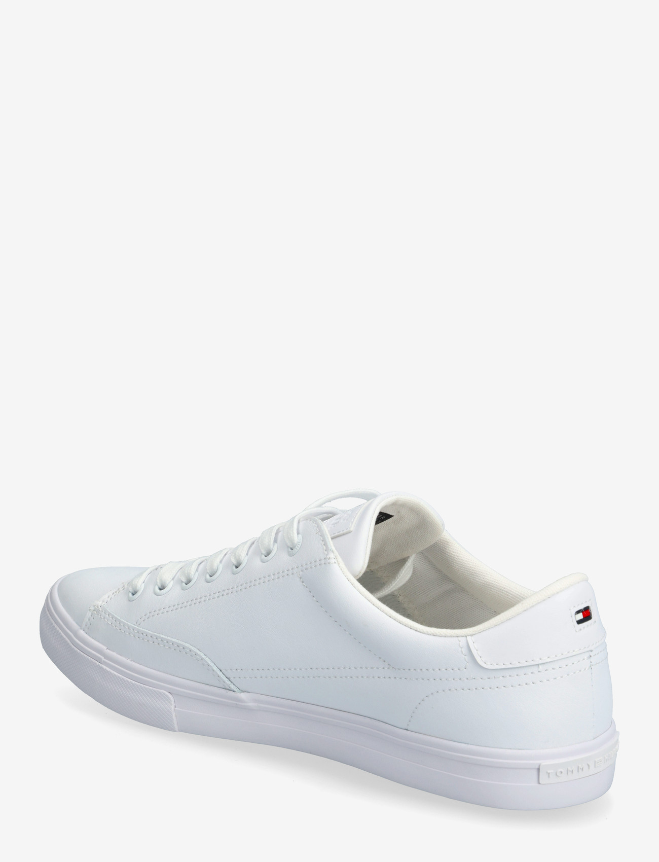 Tommy Hilfiger - VULC CORE RWB LONG LACE LTH - låga sneakers - white - 2
