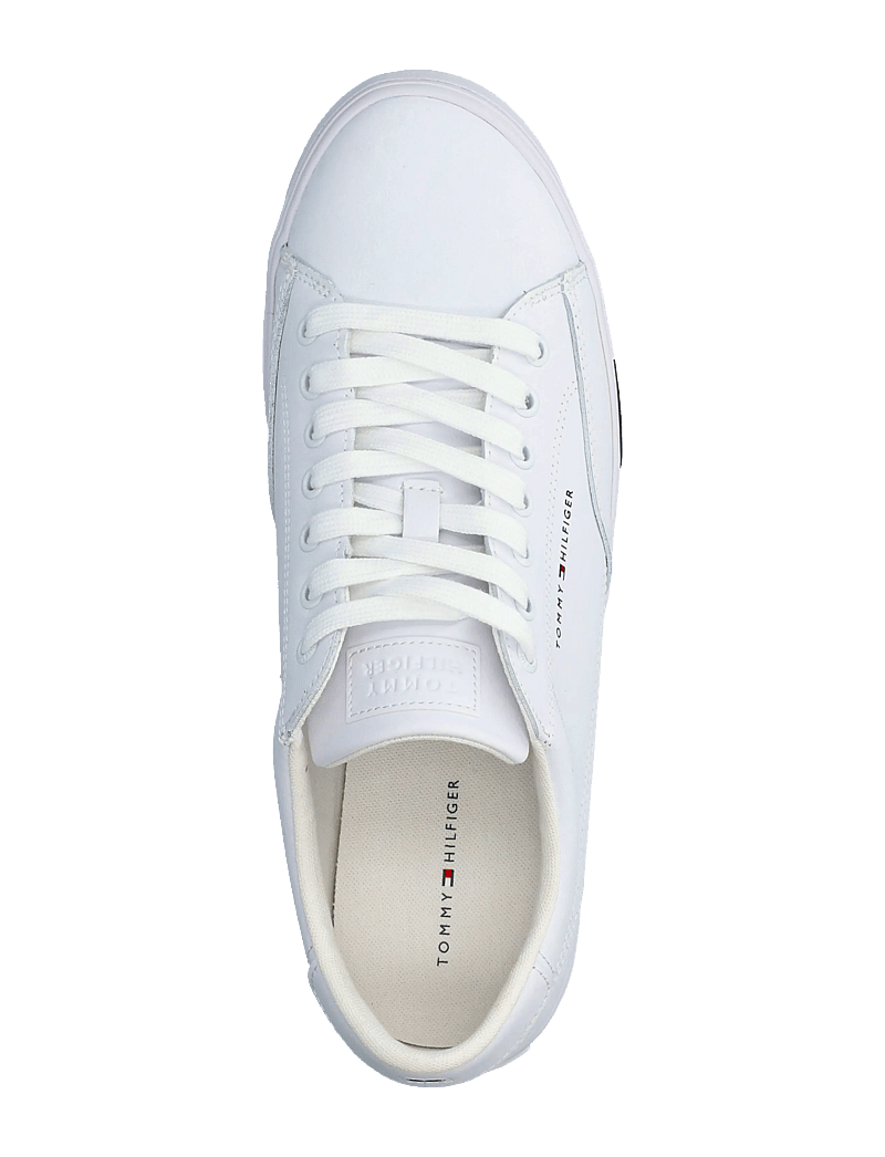 Tommy Hilfiger - VULC CORE RWB LONG LACE LTH - niedriger schnitt - white - 3