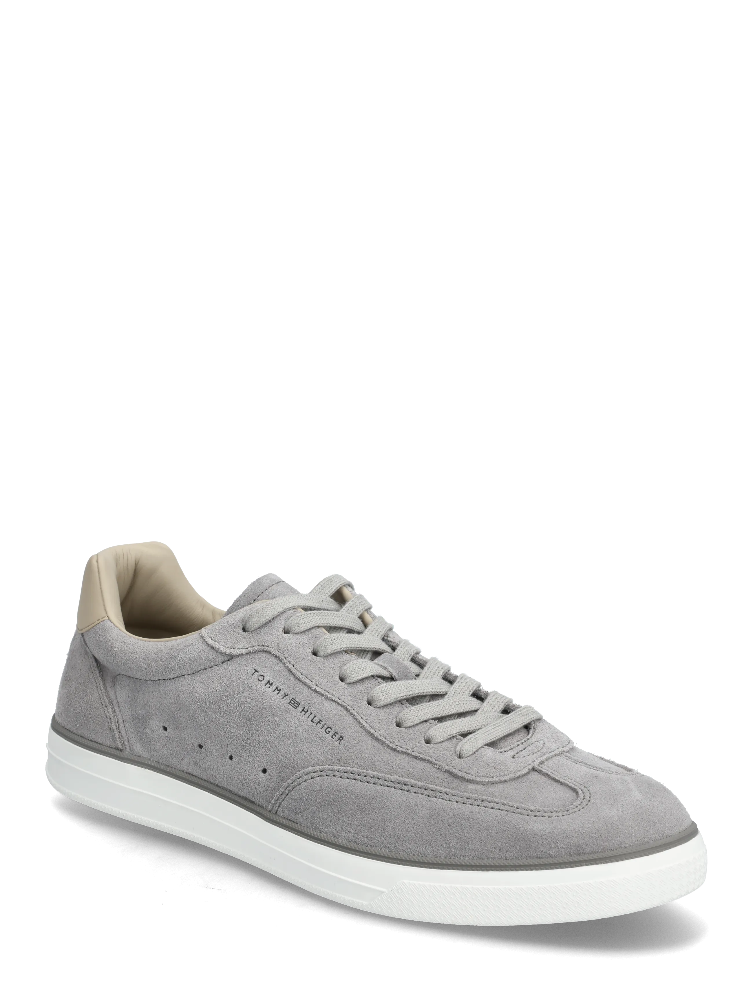 Tommy Hilfiger TH LO LUX SUEDE - Sko - UNIVERSAL GREY / grey