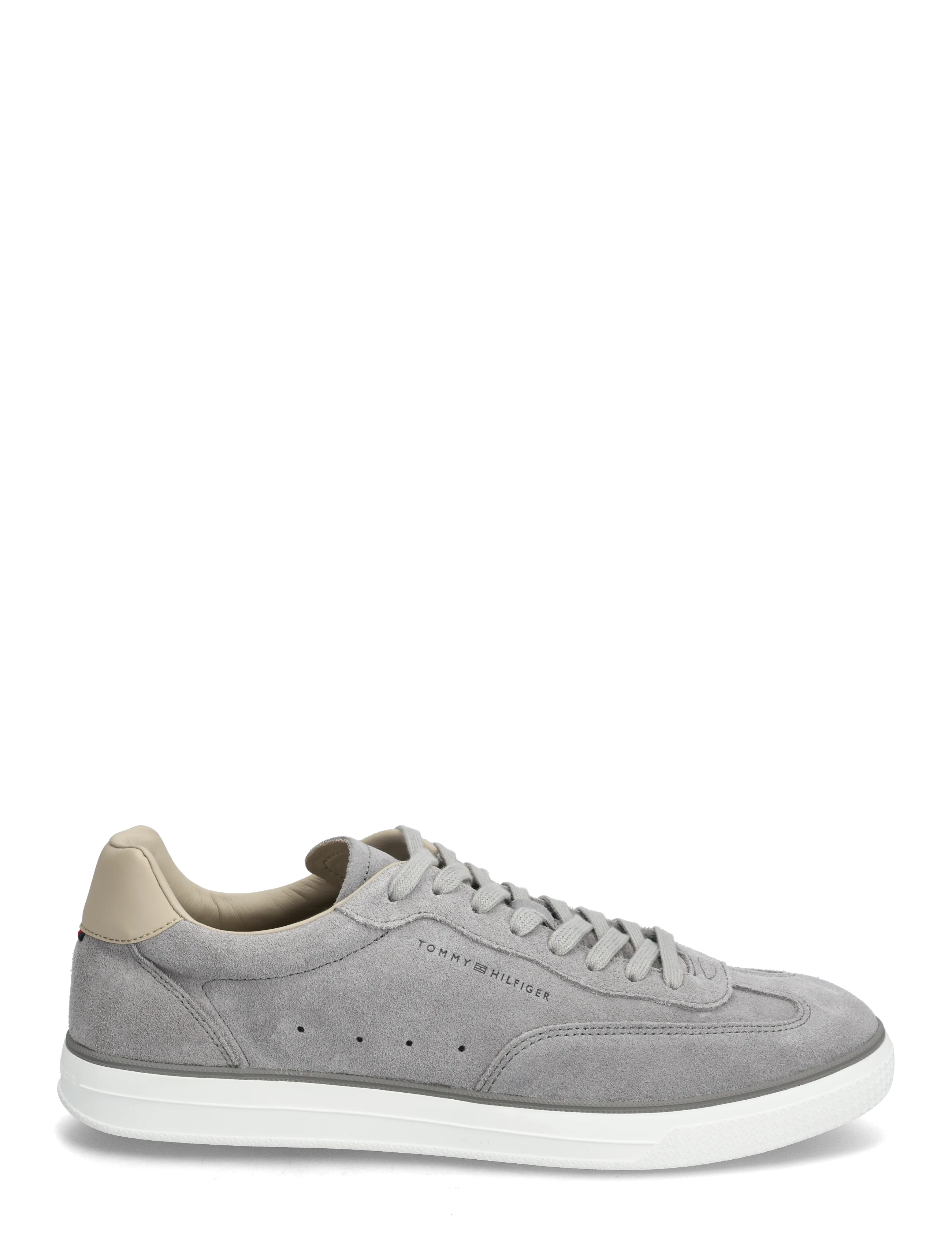 Tommy Hilfiger - TH LO LUX SUEDE - lave sneakers - universal grey - 1