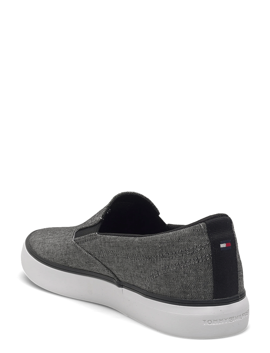 Tommy Hilfiger - HARLEM CORE II SLIP ON CHAMBRAY - jalgatorgatavad tossud - black - 2