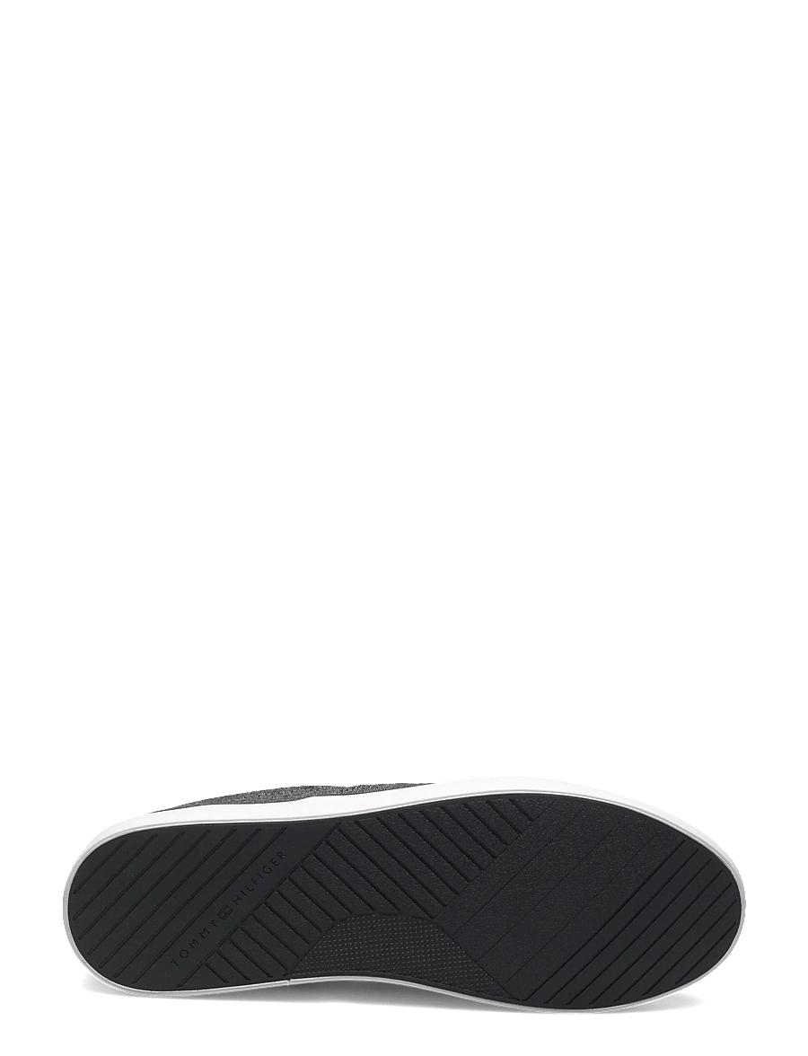 Tommy Hilfiger - HARLEM CORE II SLIP ON CHAMBRAY - jalgatorgatavad tossud - black - 4