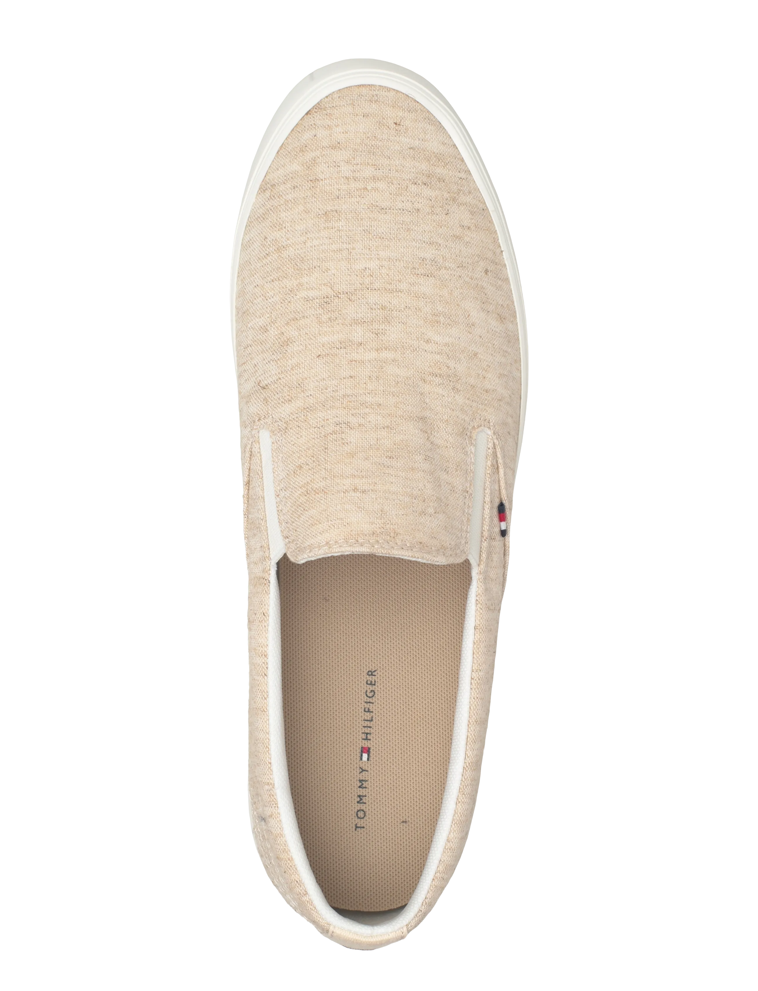 Tommy Hilfiger - HARLEM CORE II SLIP ON CHAMBRAY - slip-on sneakers - ecru - 3