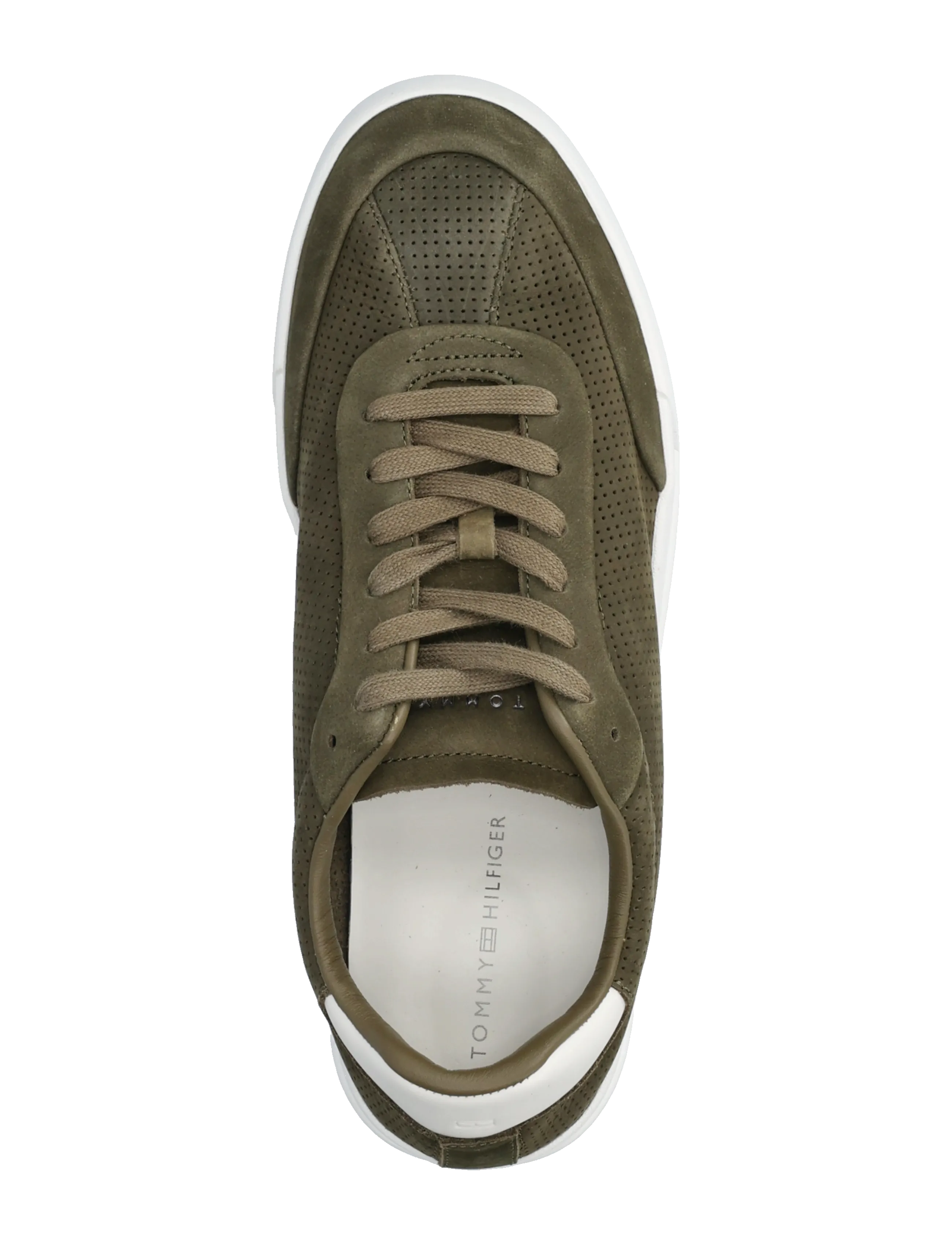 Tommy Hilfiger - TH COURT BEST - lave sneakers - willow green - 3