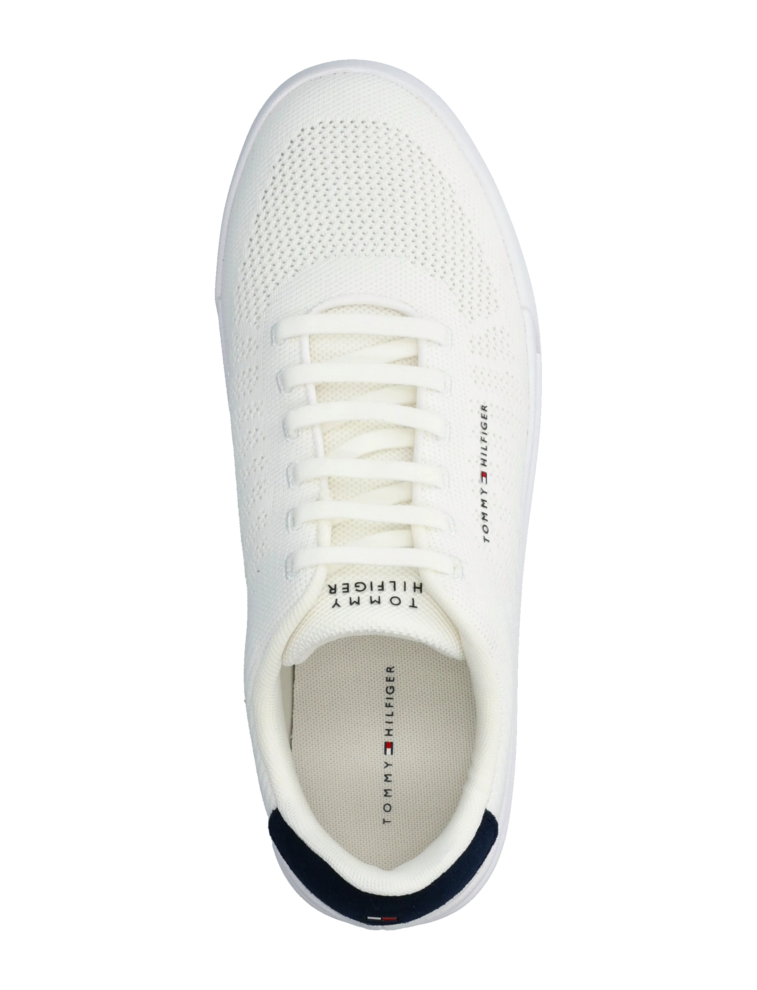 Tommy Hilfiger - TH COURT KNIT - low tops - white - 3