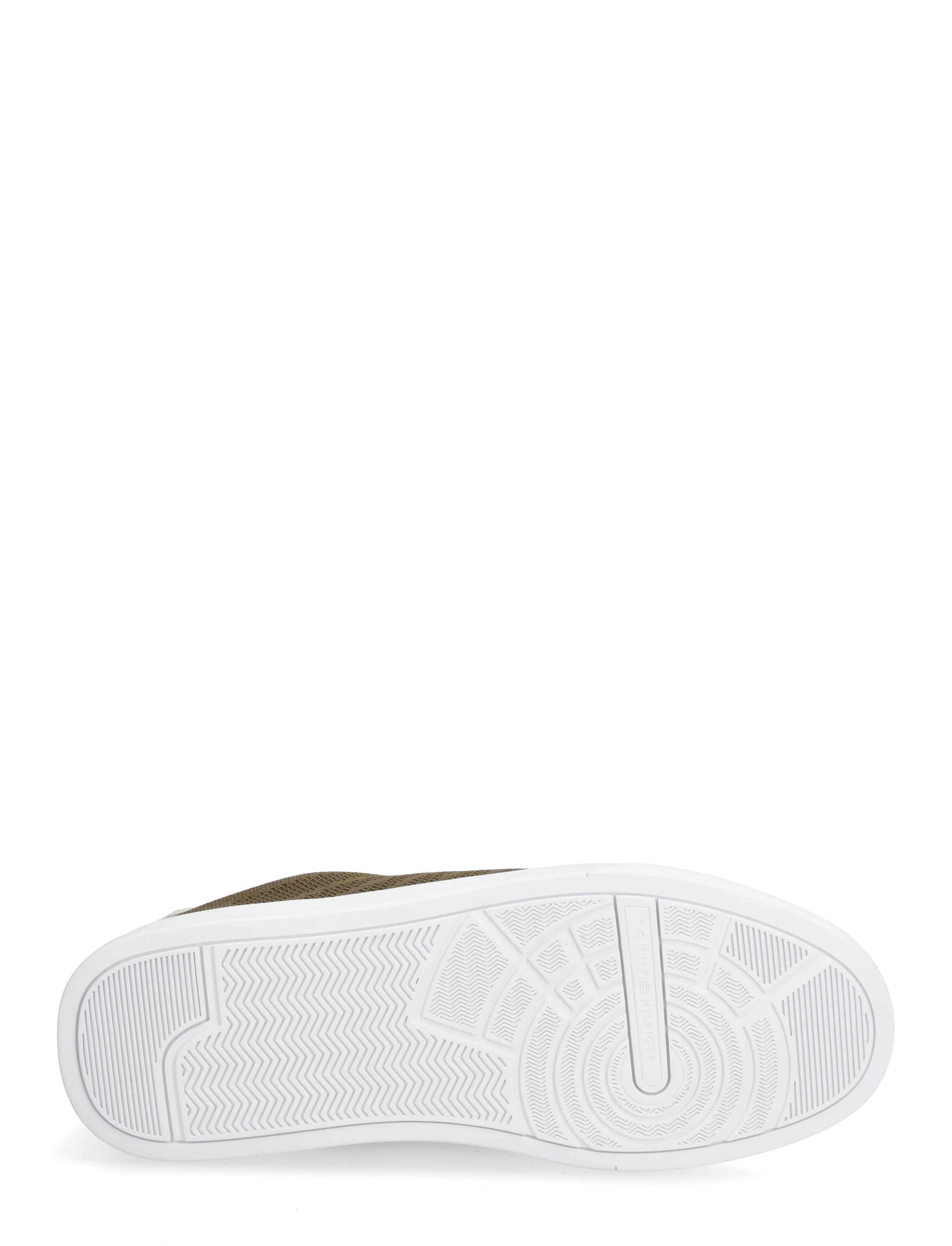 Tommy Hilfiger - TH COURT KNIT - lave sneakers - willow green - 4