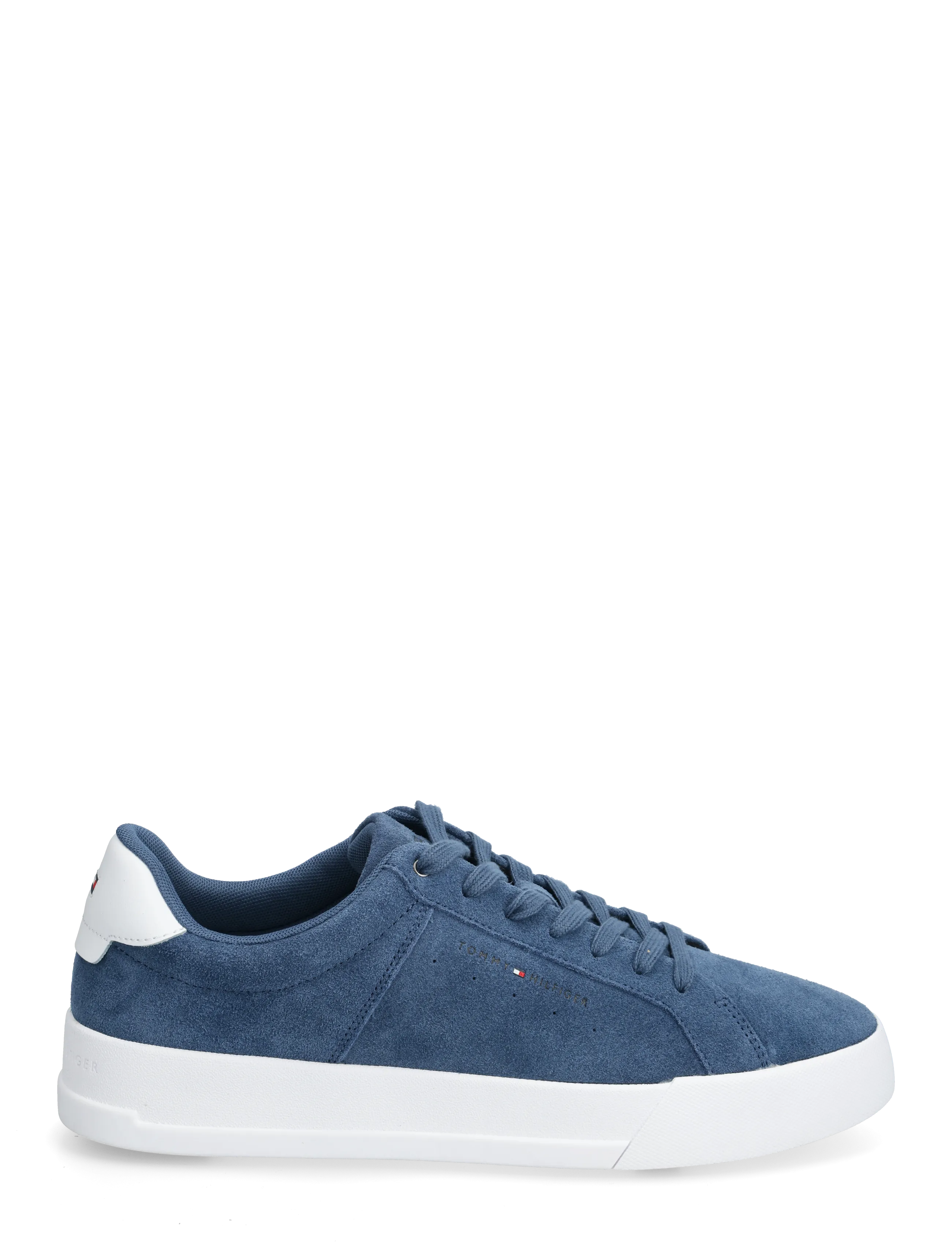 Tommy Hilfiger - TH COURT SUEDE - lave sneakers - aegean sea - 1