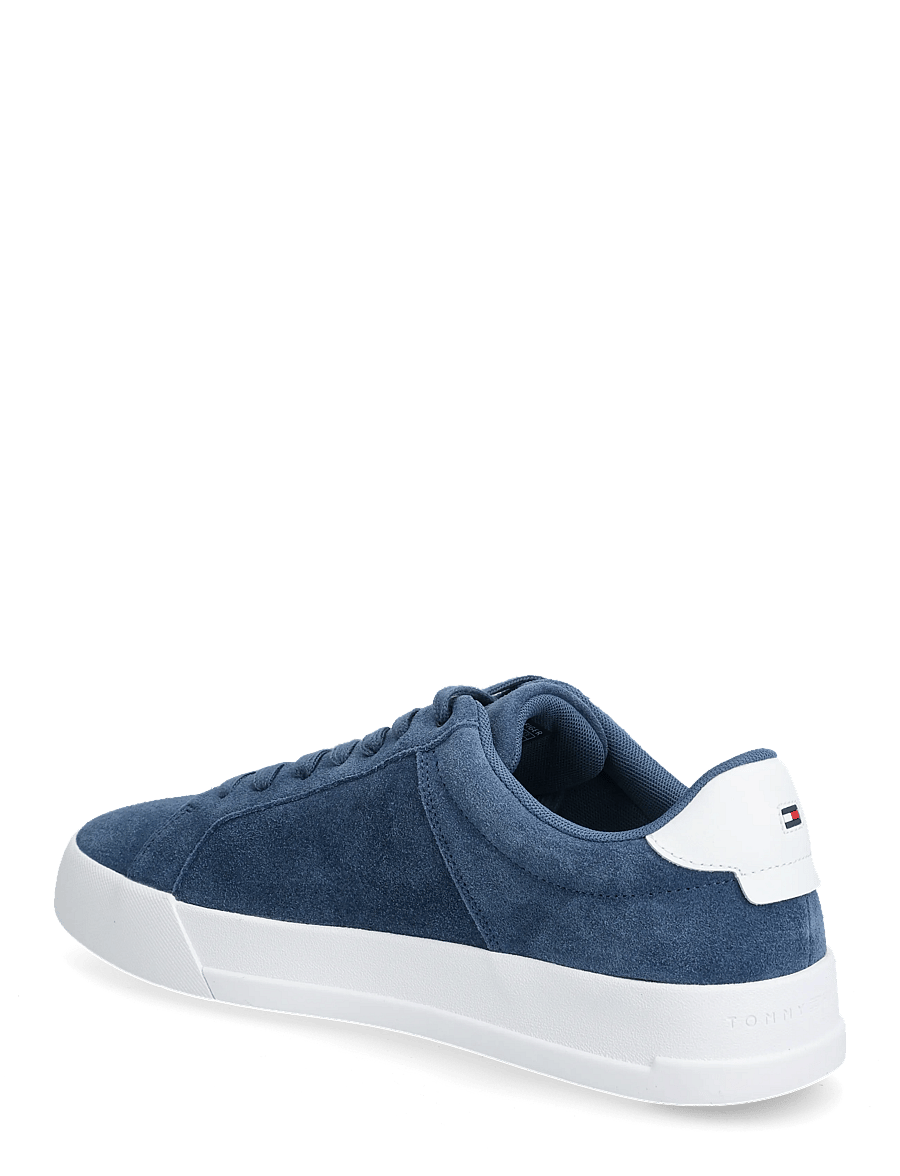 Tommy Hilfiger - TH COURT SUEDE - niedriger schnitt - aegean sea - 2