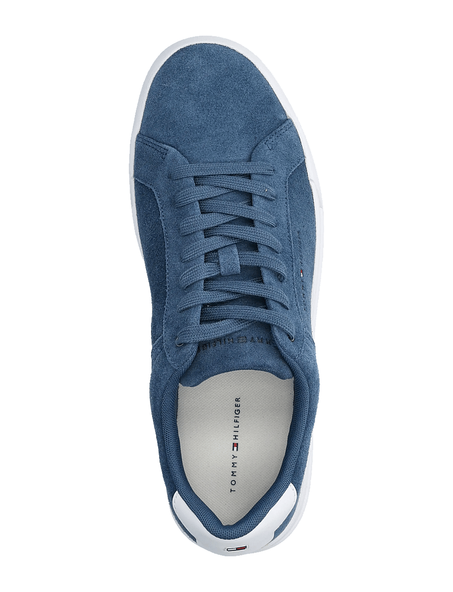 Tommy Hilfiger - TH COURT SUEDE - niedriger schnitt - aegean sea - 3