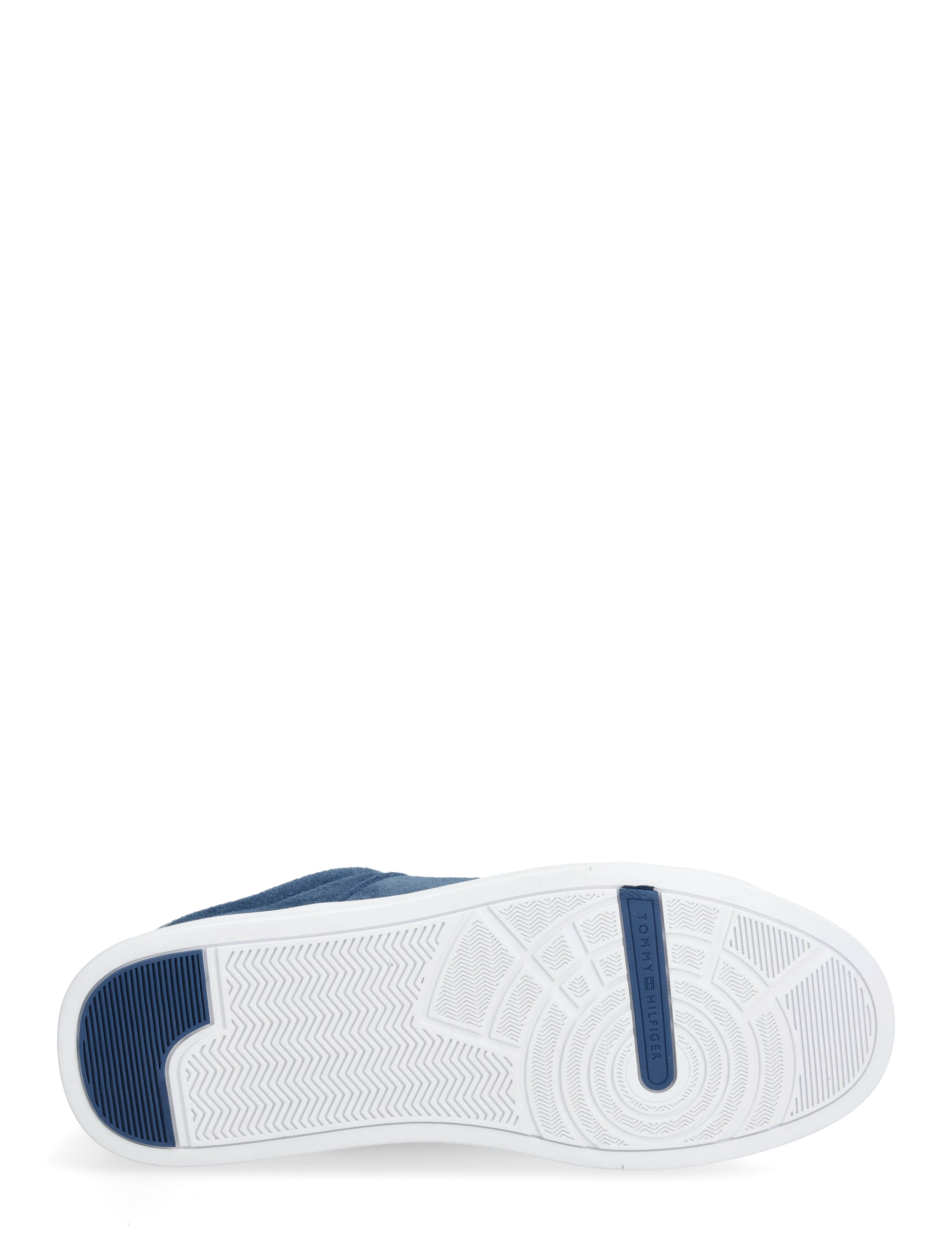 Tommy Hilfiger - TH COURT SUEDE - lave sneakers - aegean sea - 4