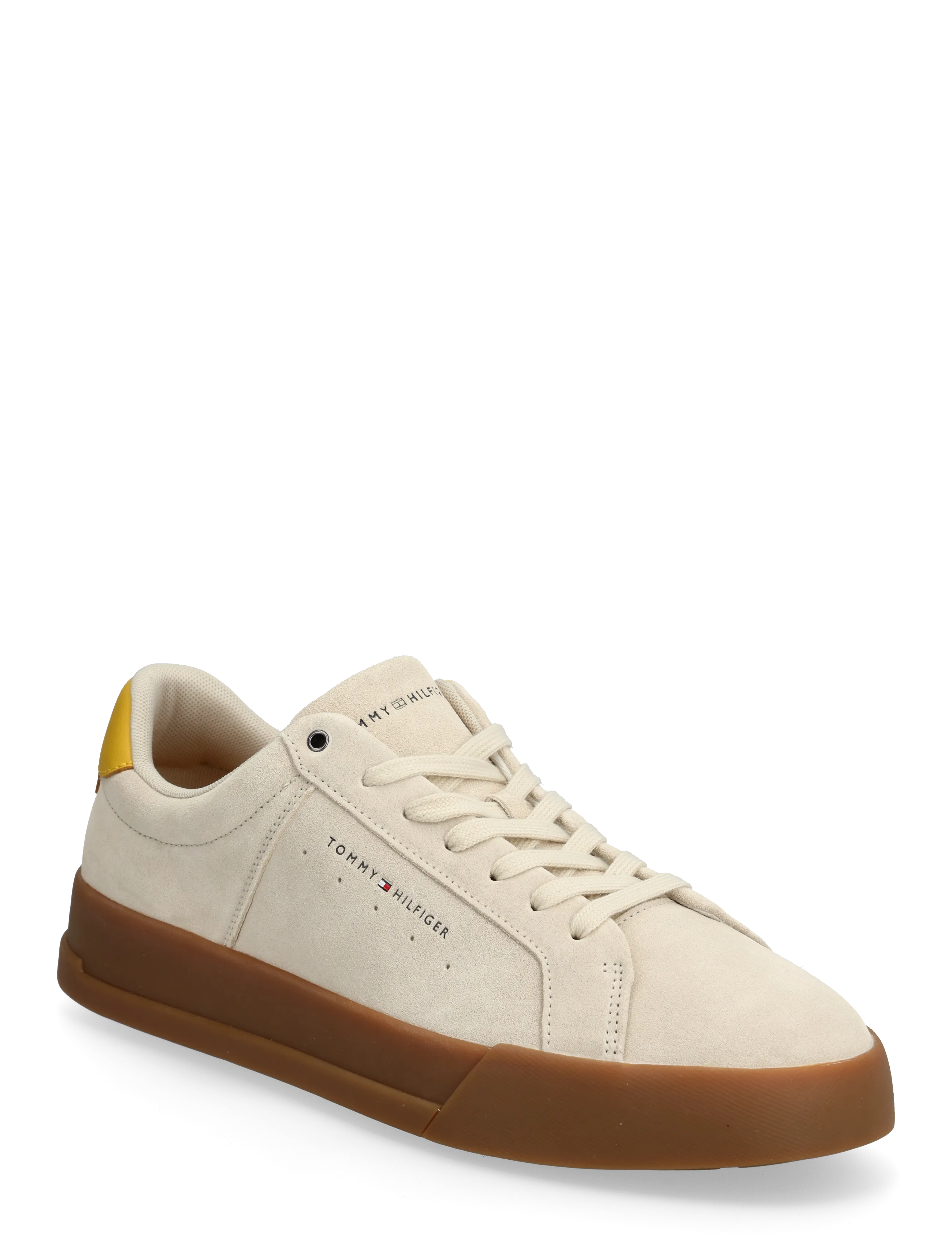 Tommy Hilfiger Th Court Suede, 41, Sneakers, Beige - Low-top Männerswear