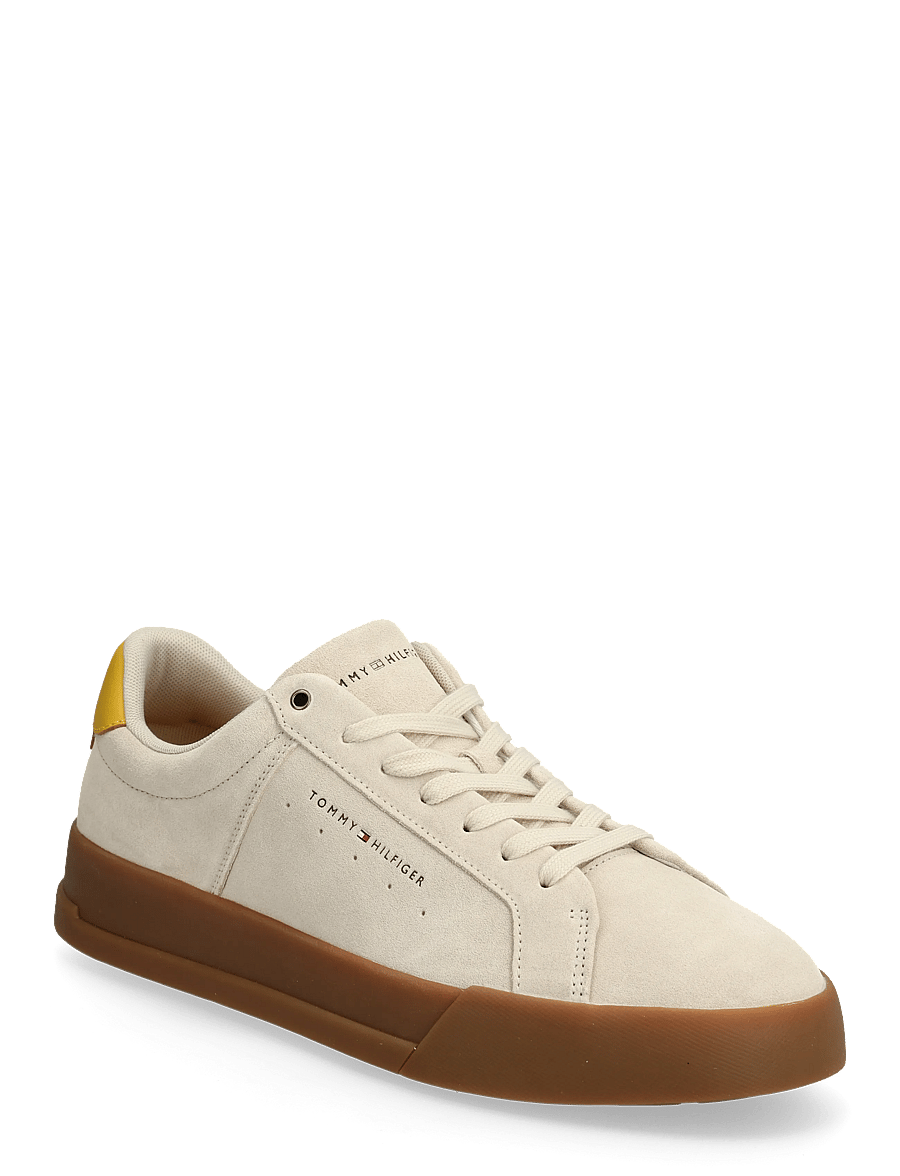 Tommy Hilfiger - TH COURT SUEDE - niedriger schnitt - classic beige - 0