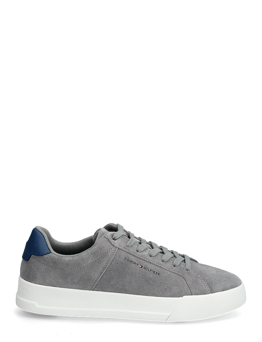 Tommy Hilfiger - TH COURT SUEDE - niedriger schnitt - universal grey - 1