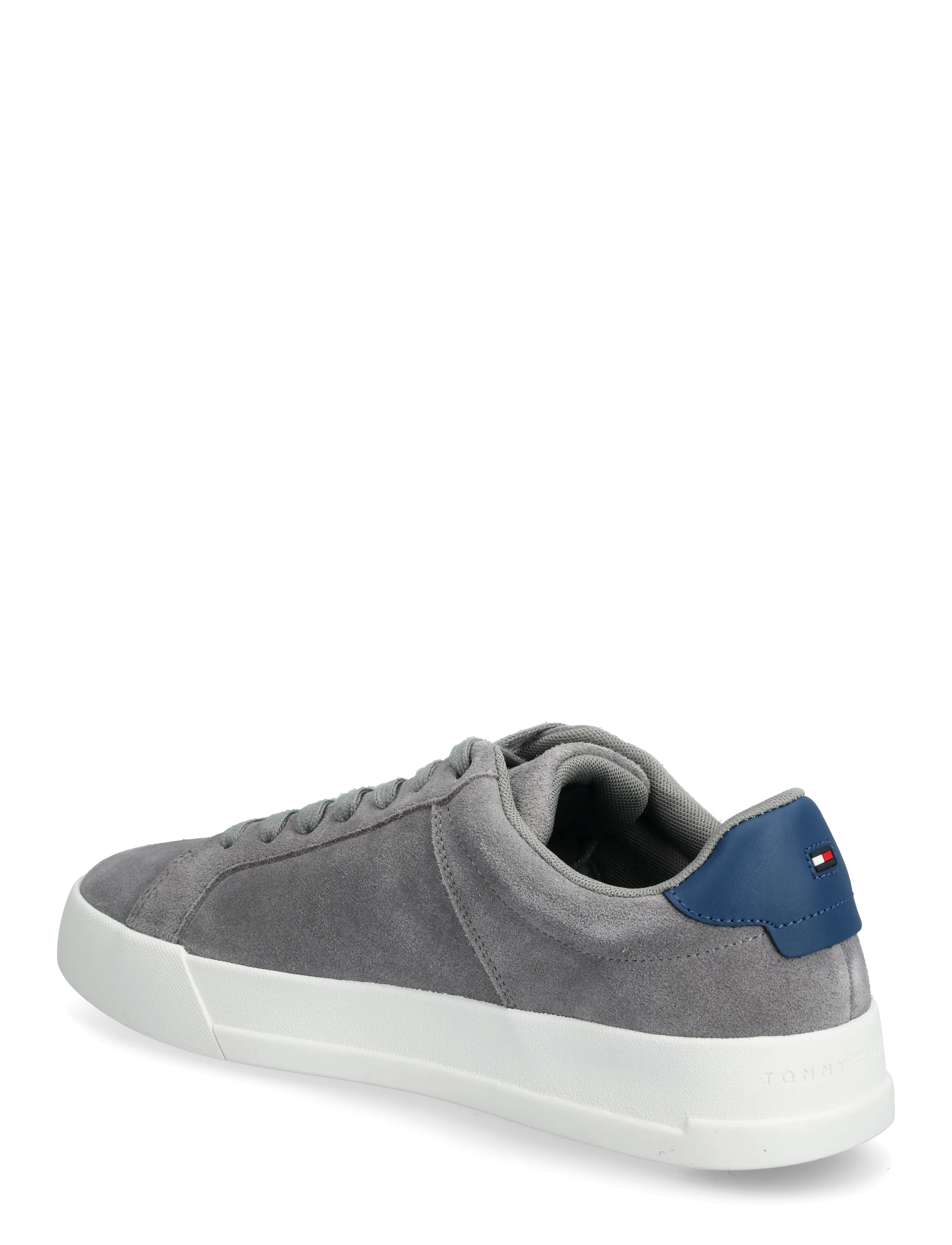 Tommy Hilfiger - TH COURT SUEDE - niedriger schnitt - universal grey - 2
