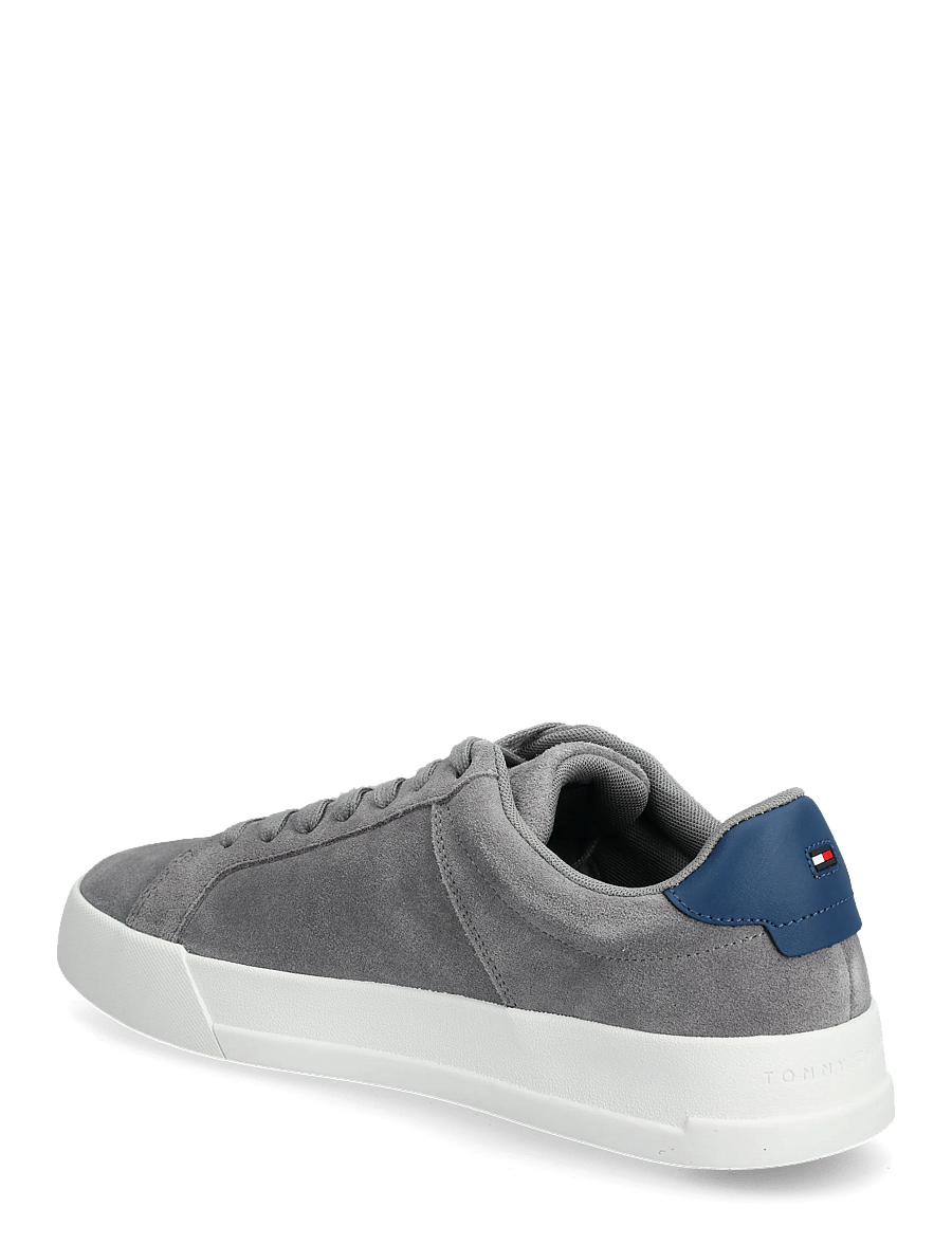 Tommy Hilfiger - TH COURT SUEDE - niedriger schnitt - universal grey - 2