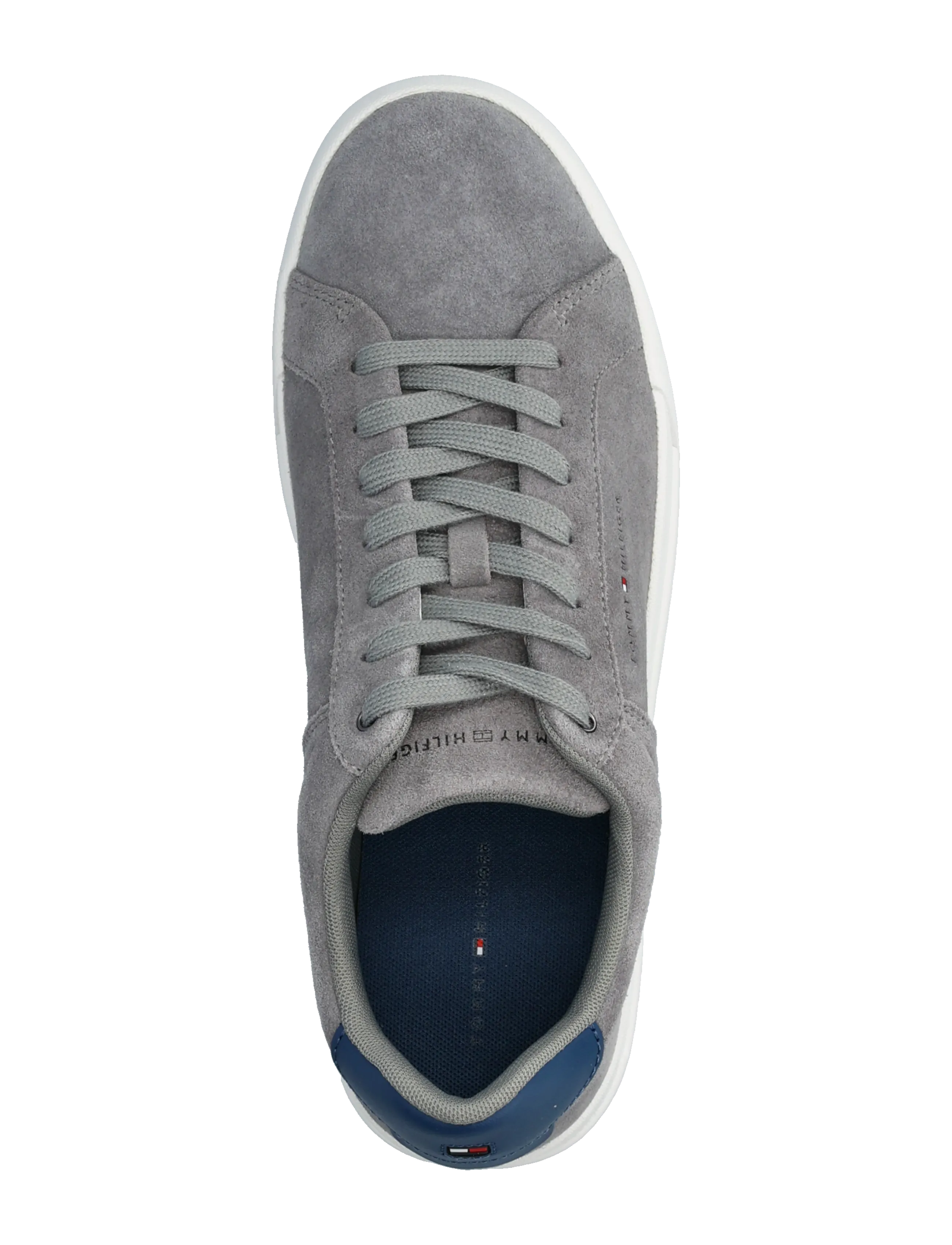 Tommy Hilfiger - TH COURT SUEDE - niedriger schnitt - universal grey - 3