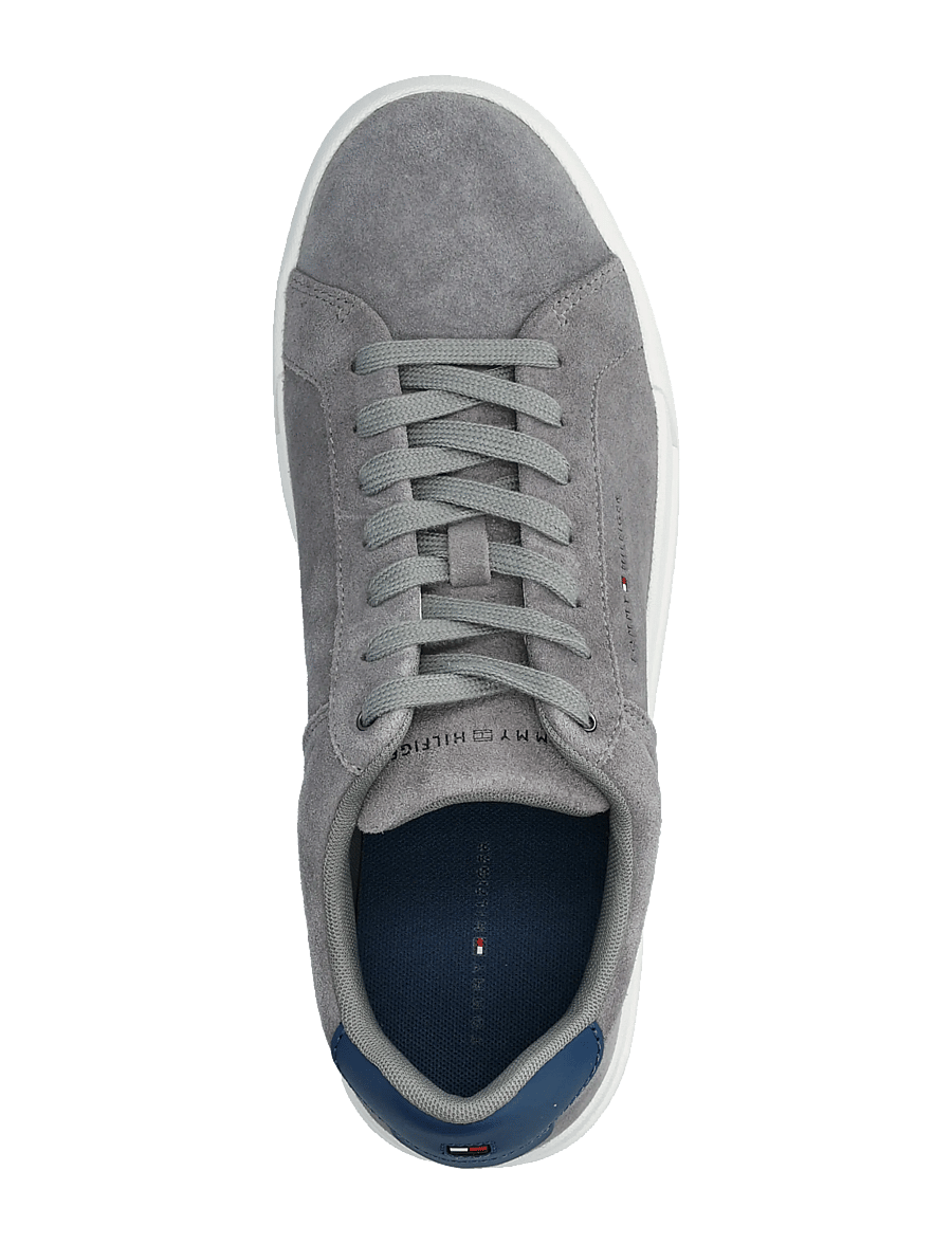 Tommy Hilfiger - TH COURT SUEDE - niedriger schnitt - universal grey - 3