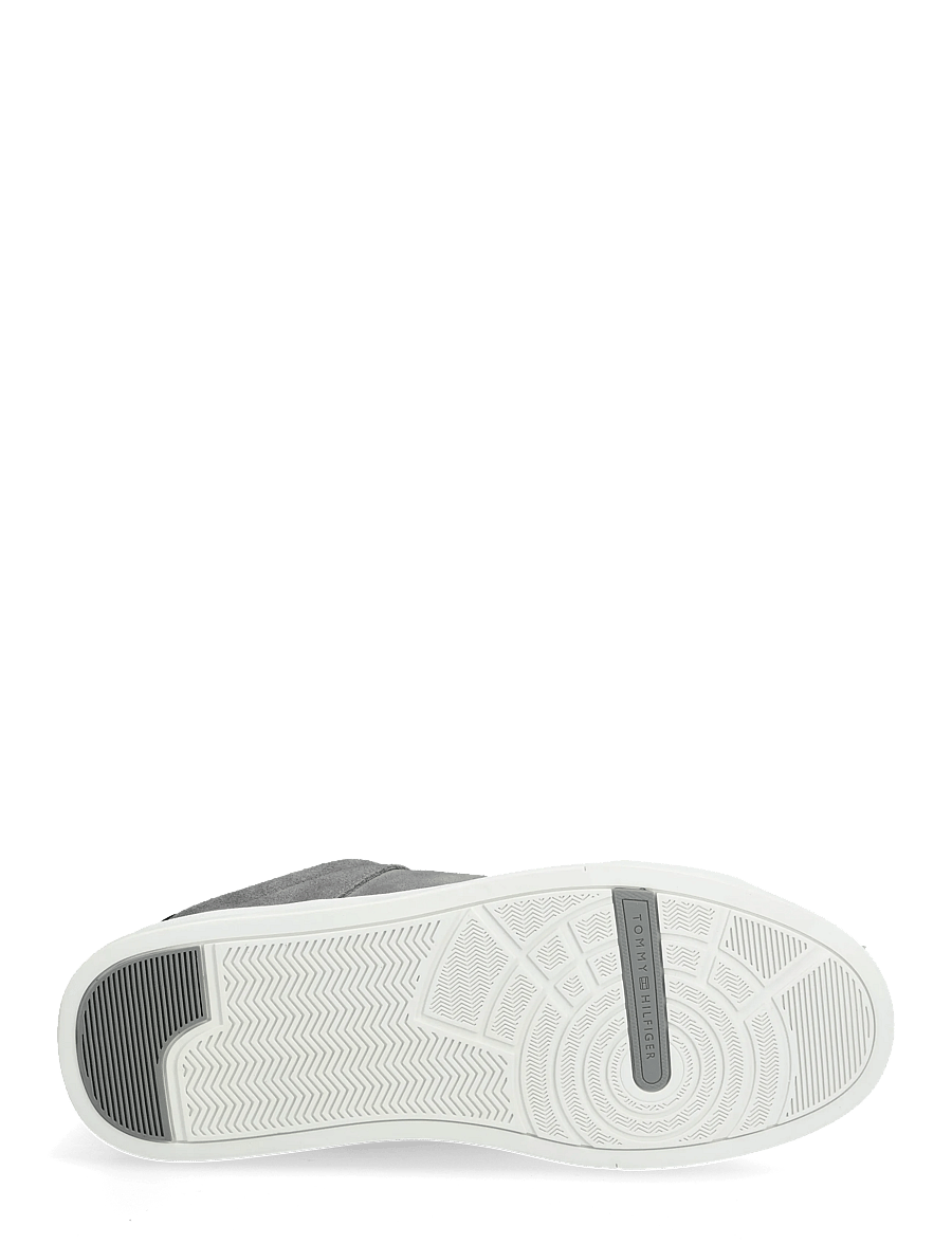 Tommy Hilfiger - TH COURT SUEDE - niedriger schnitt - universal grey - 4