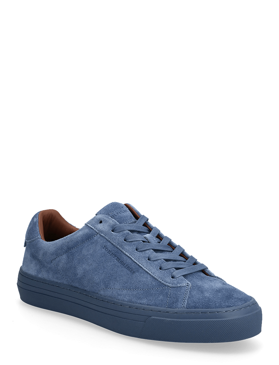 Tommy Hilfiger - PARK PREMIUM SUEDE - niedriger schnitt - aegean sea - 0