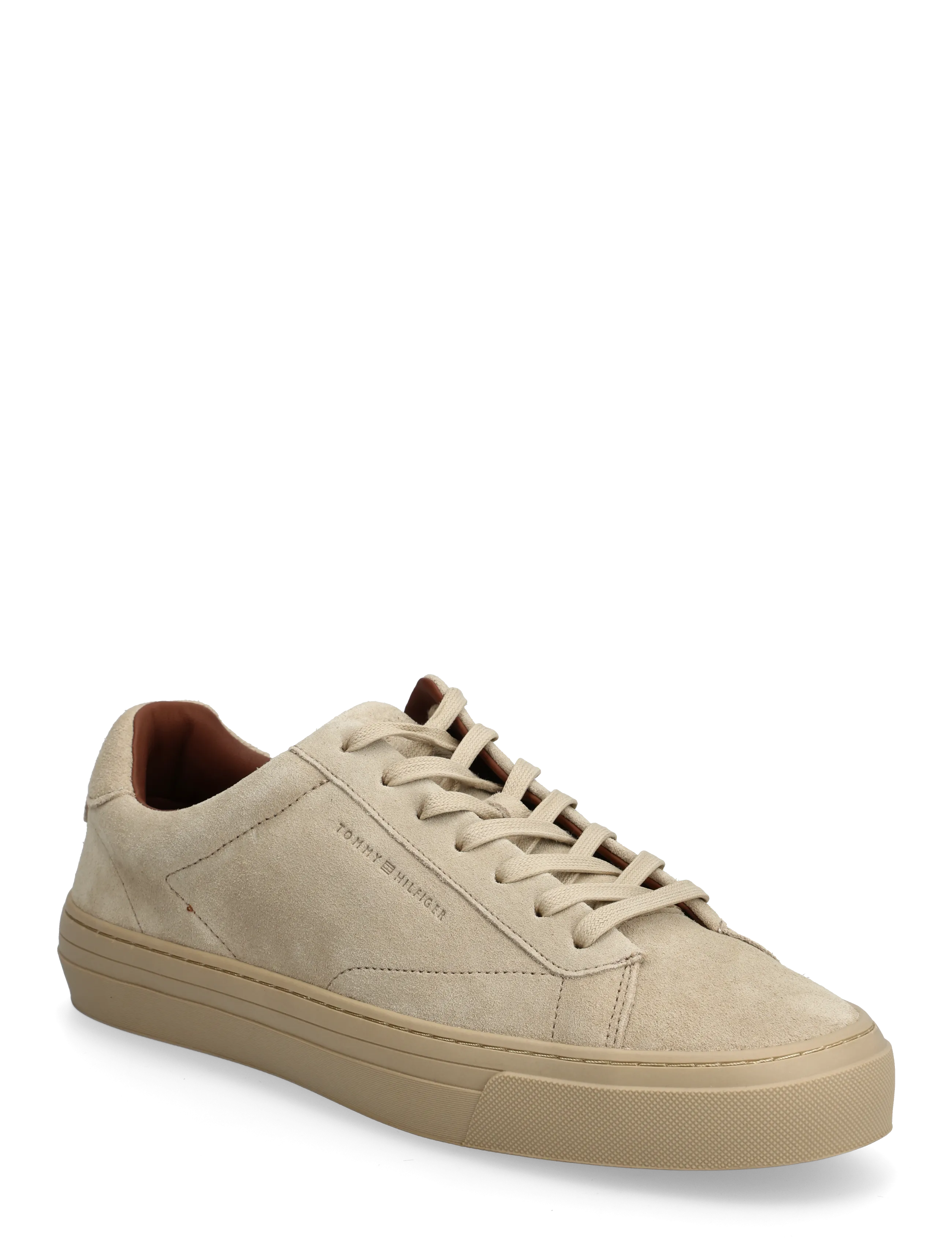 Tommy Hilfiger Park Premium Suede, 42, Sneakers, Beige - Low-top Männerswear