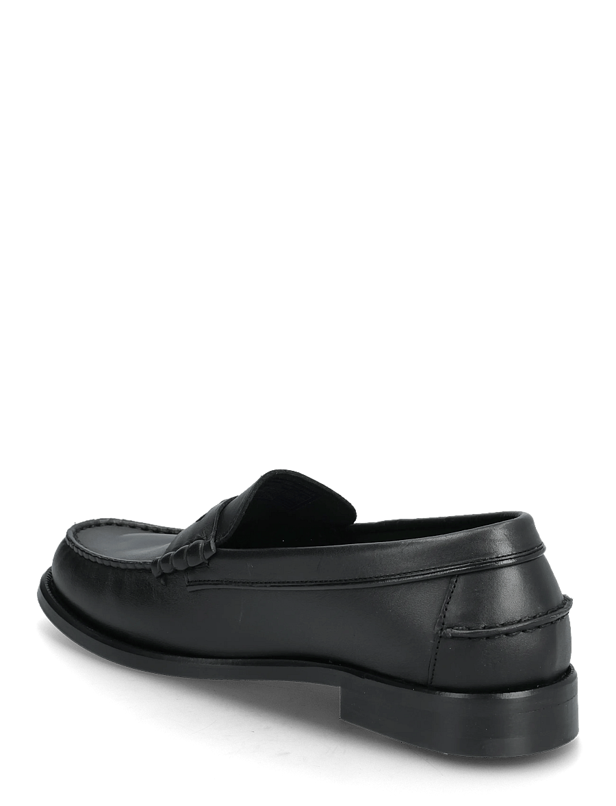 Tommy Hilfiger - HILFIGER PENNY CRUST LTH LOAFER - osta olukorra järgi - black - 2
