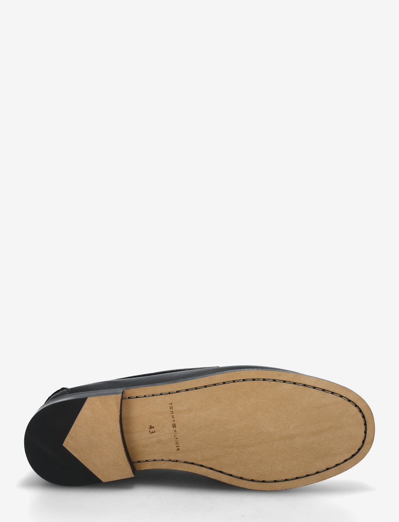 Tommy Hilfiger - HILFIGER PENNY CRUST LTH LOAFER - osta olukorra järgi - black - 4