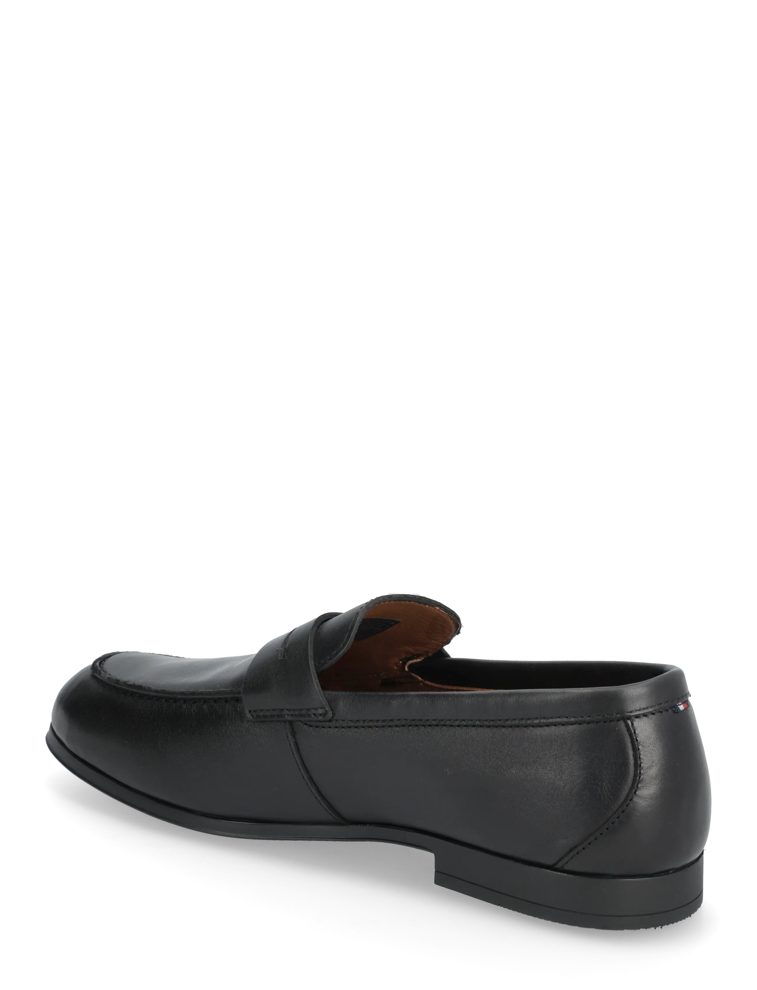 Tommy Hilfiger - FLEXIBLE SLIM  LEATHER LOAFER - nach anlass kaufen - black - 2