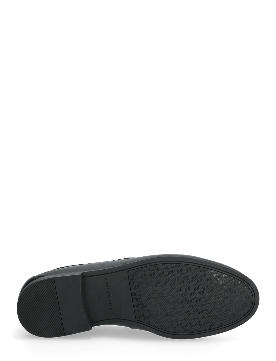 Tommy Hilfiger - FLEXIBLE SLIM LEATHER LOAFER - osta olukorra järgi - black - 4