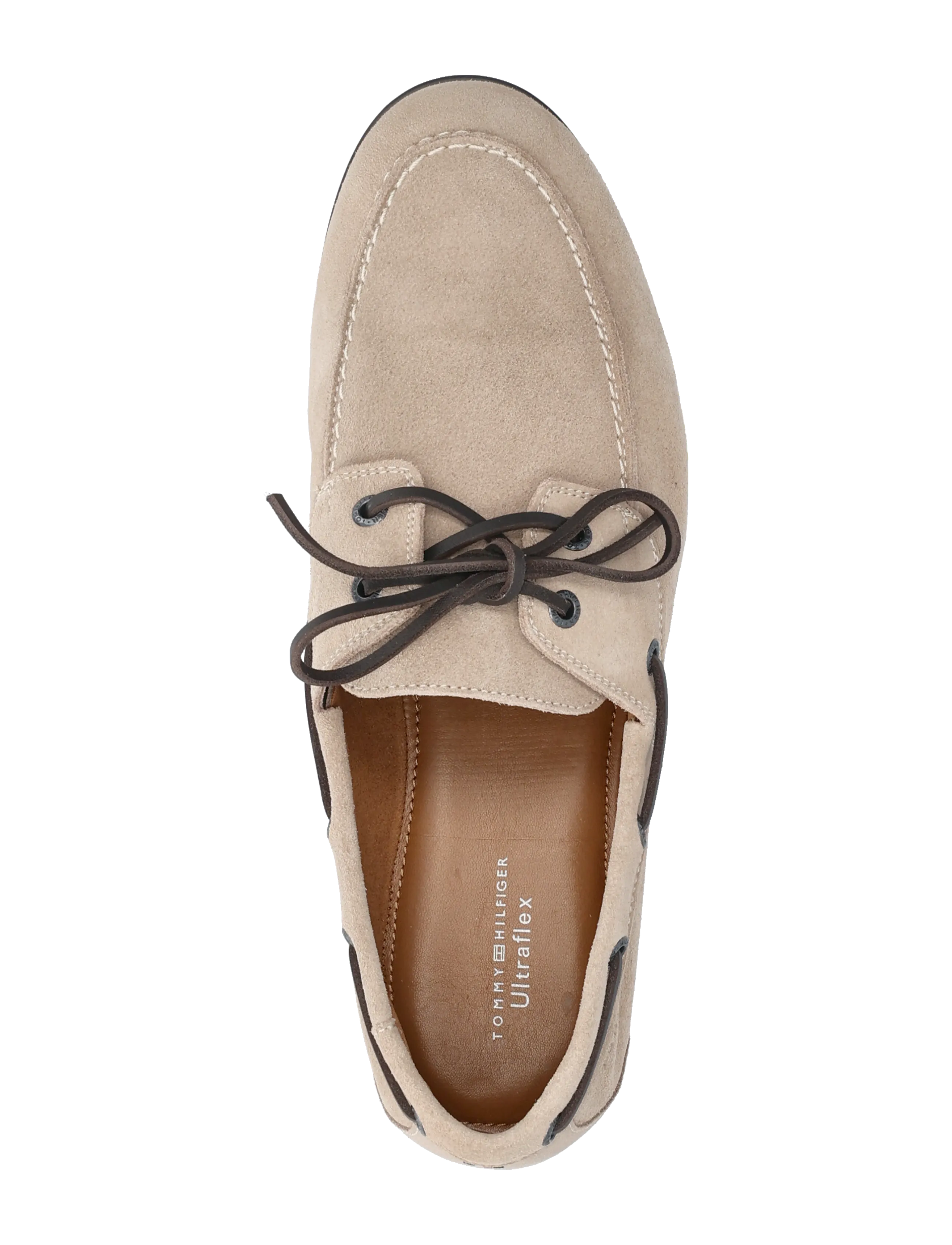 Flexible Slim Suede Boat Shoe 4