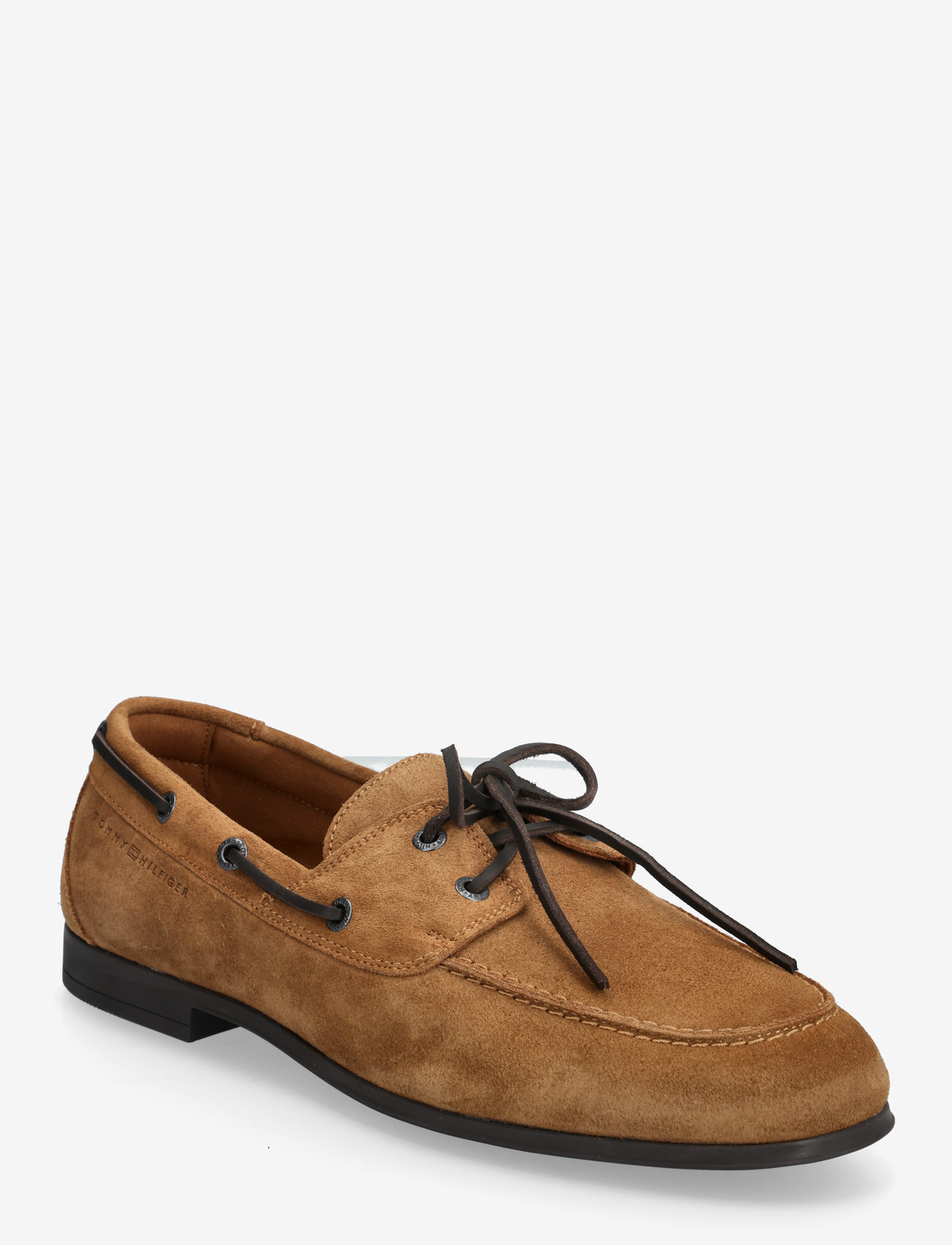 Tommy Hilfiger - FLEXIBLE SLIM SUEDE BOAT SHOE - nach anlass kaufen - coconut grove - 0