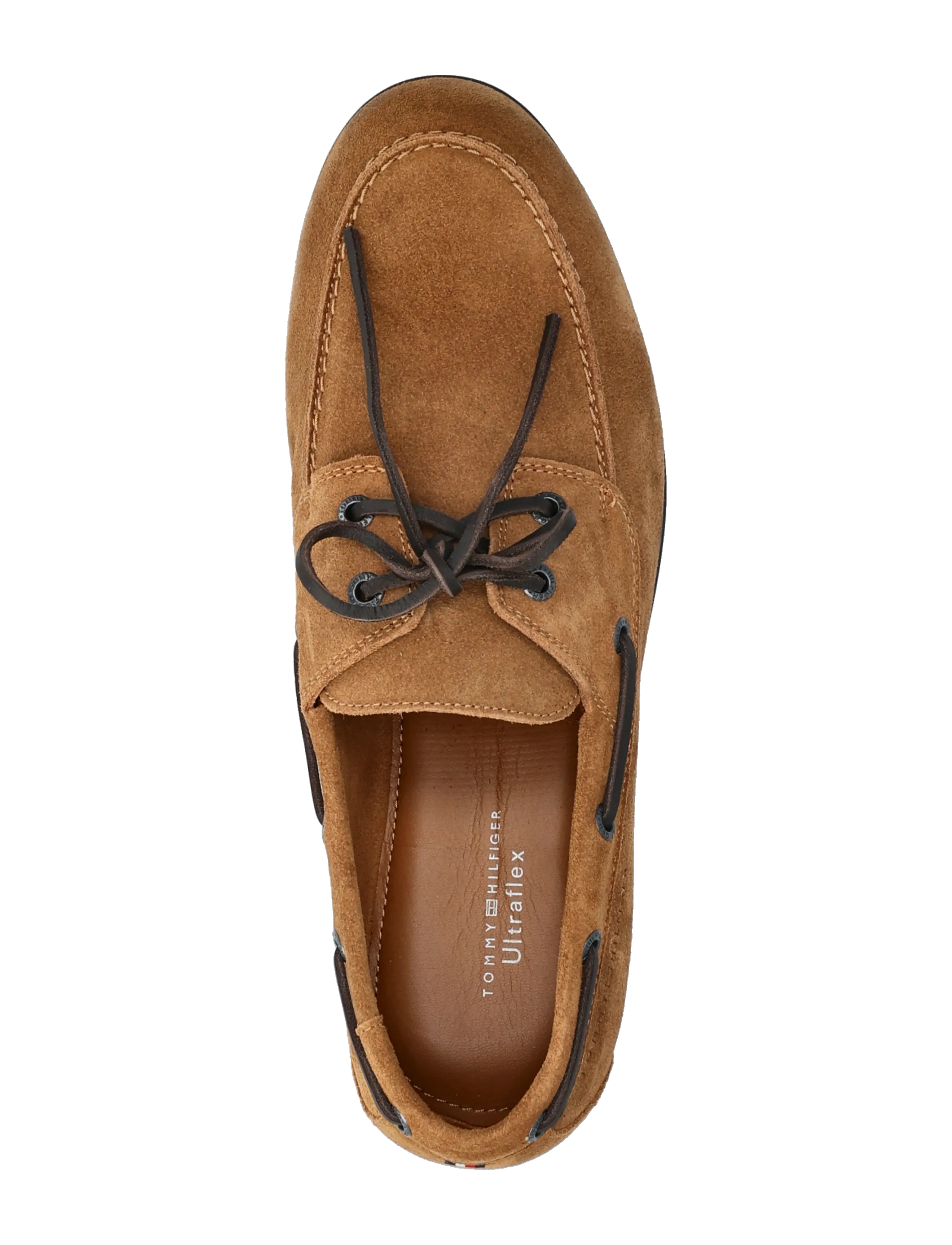 Flexible Slim Suede Boat Shoe 4