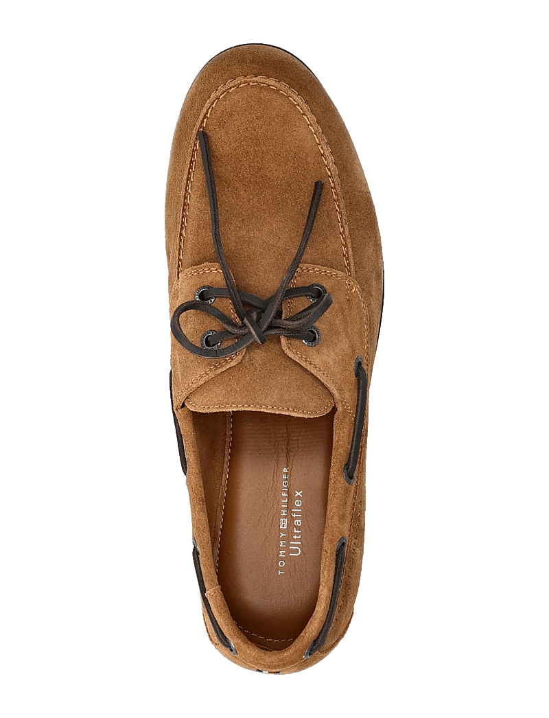 Tommy Hilfiger - FLEXIBLE SLIM SUEDE BOAT SHOE - nach anlass kaufen - coconut grove - 3