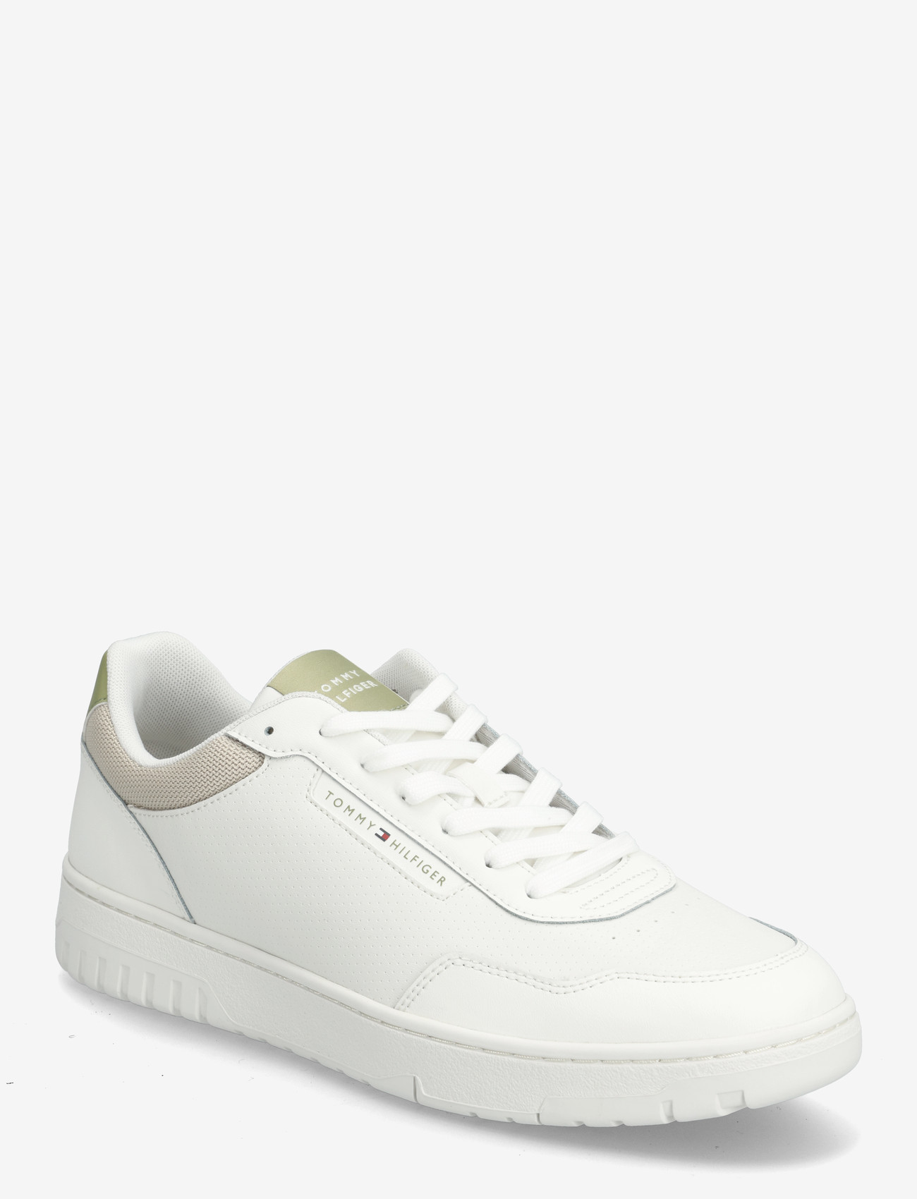 Tommy Hilfiger - BASKET CORE LITE LTH - low tops - ecru - 0