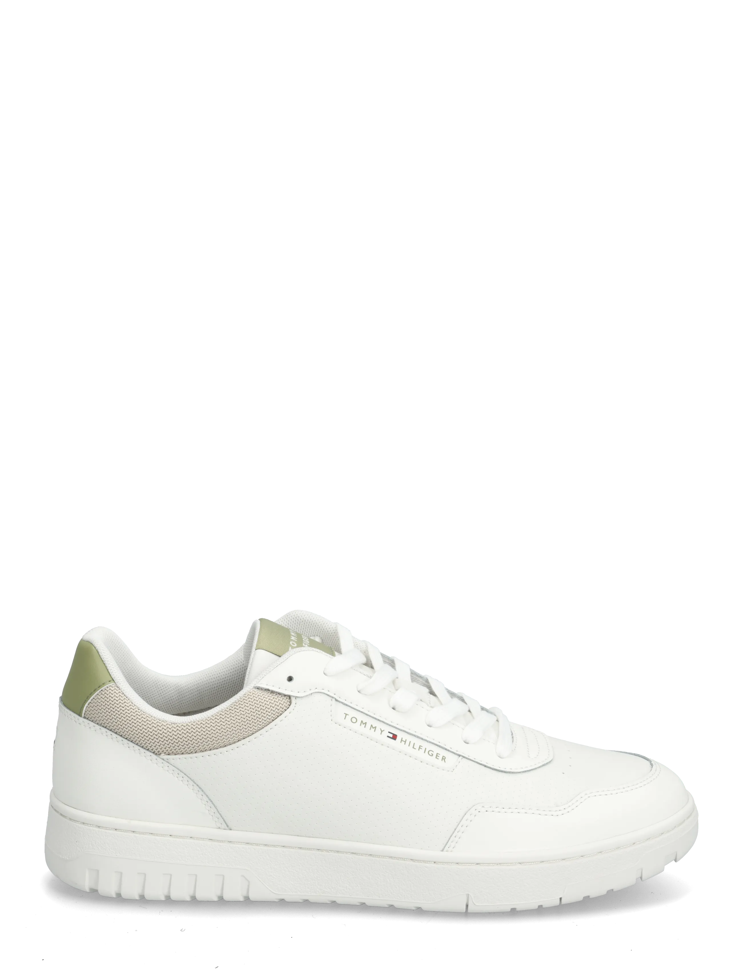 Tommy Hilfiger - BASKET CORE LITE LTH - low tops - ecru - 1