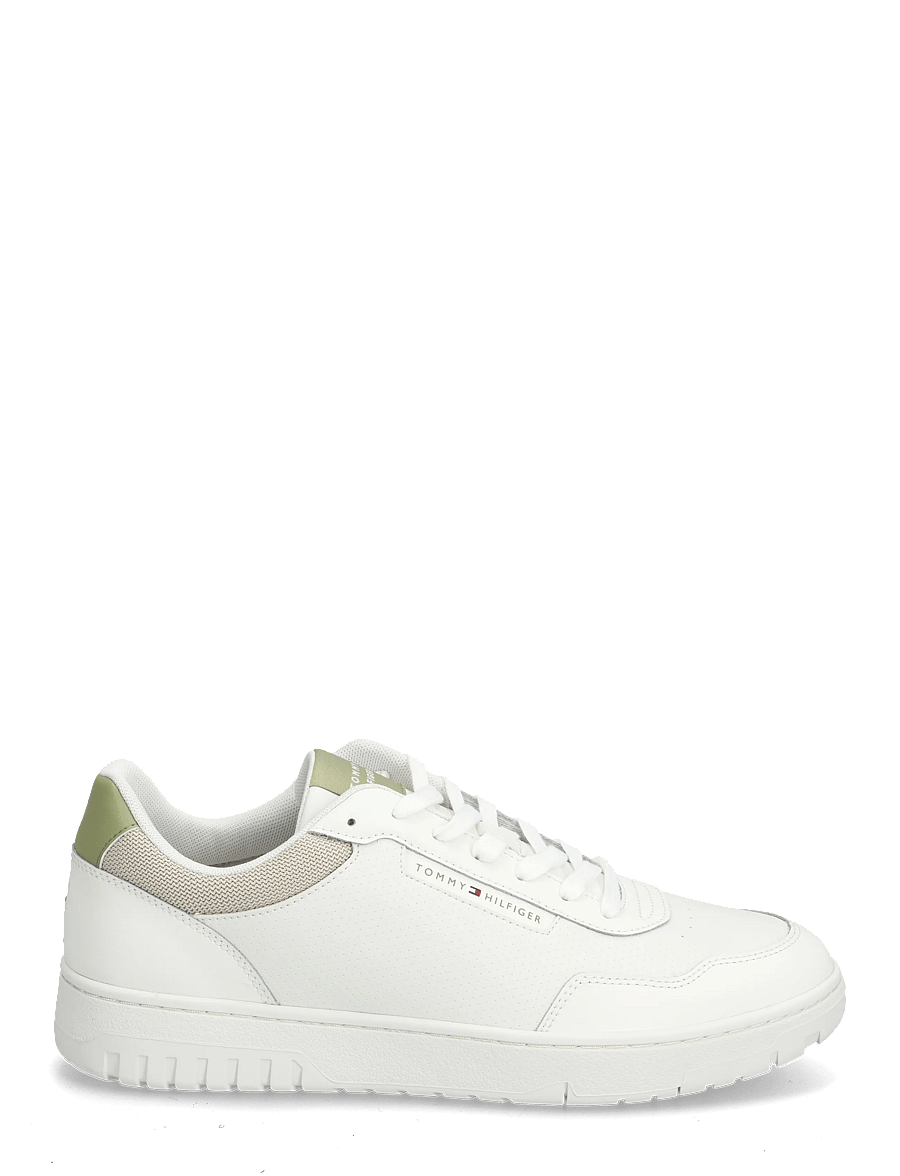 Tommy Hilfiger - BASKET CORE LITE LTH - low-top sneaker - ecru - 1