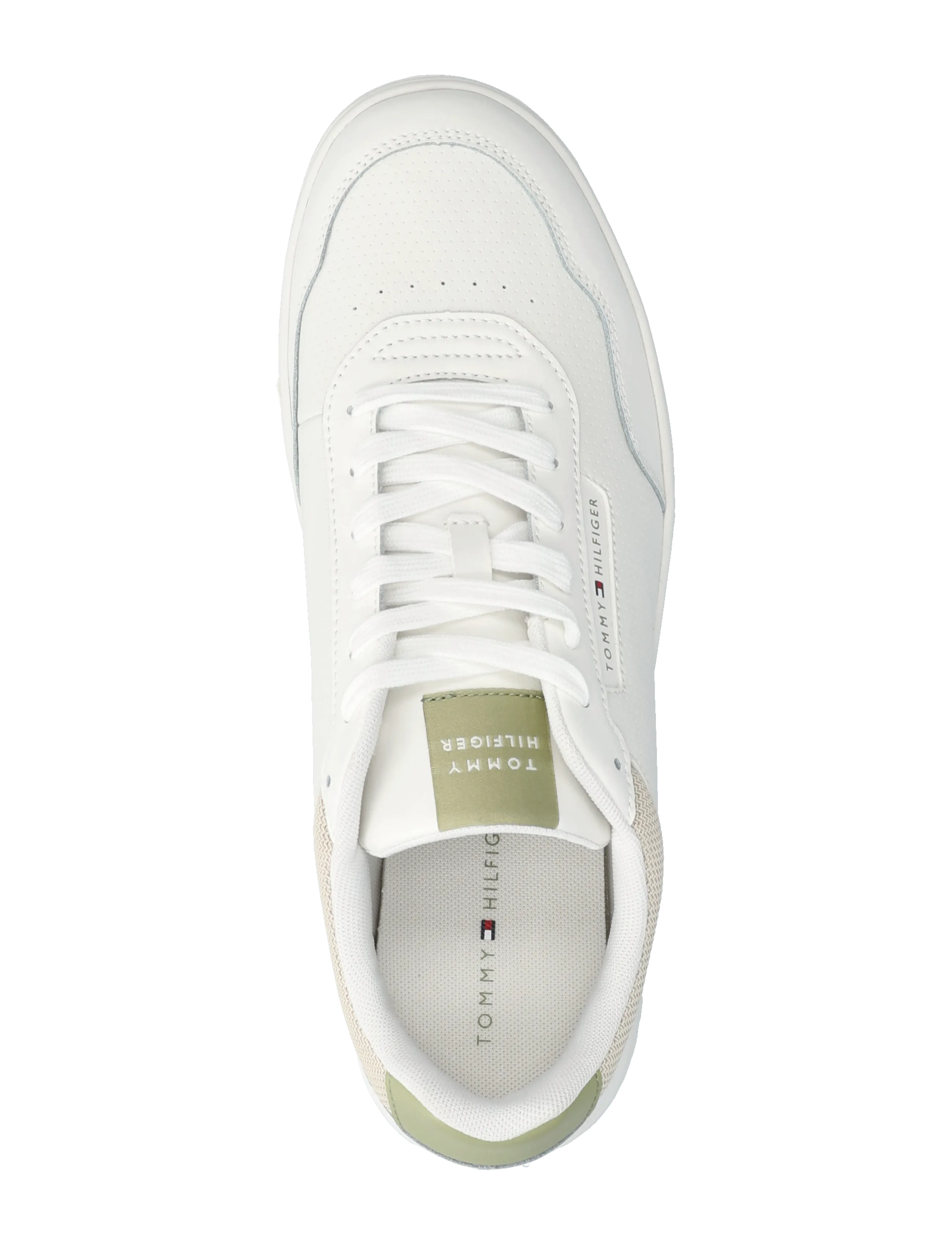 Tommy Hilfiger - BASKET CORE LITE LTH - low tops - ecru - 3