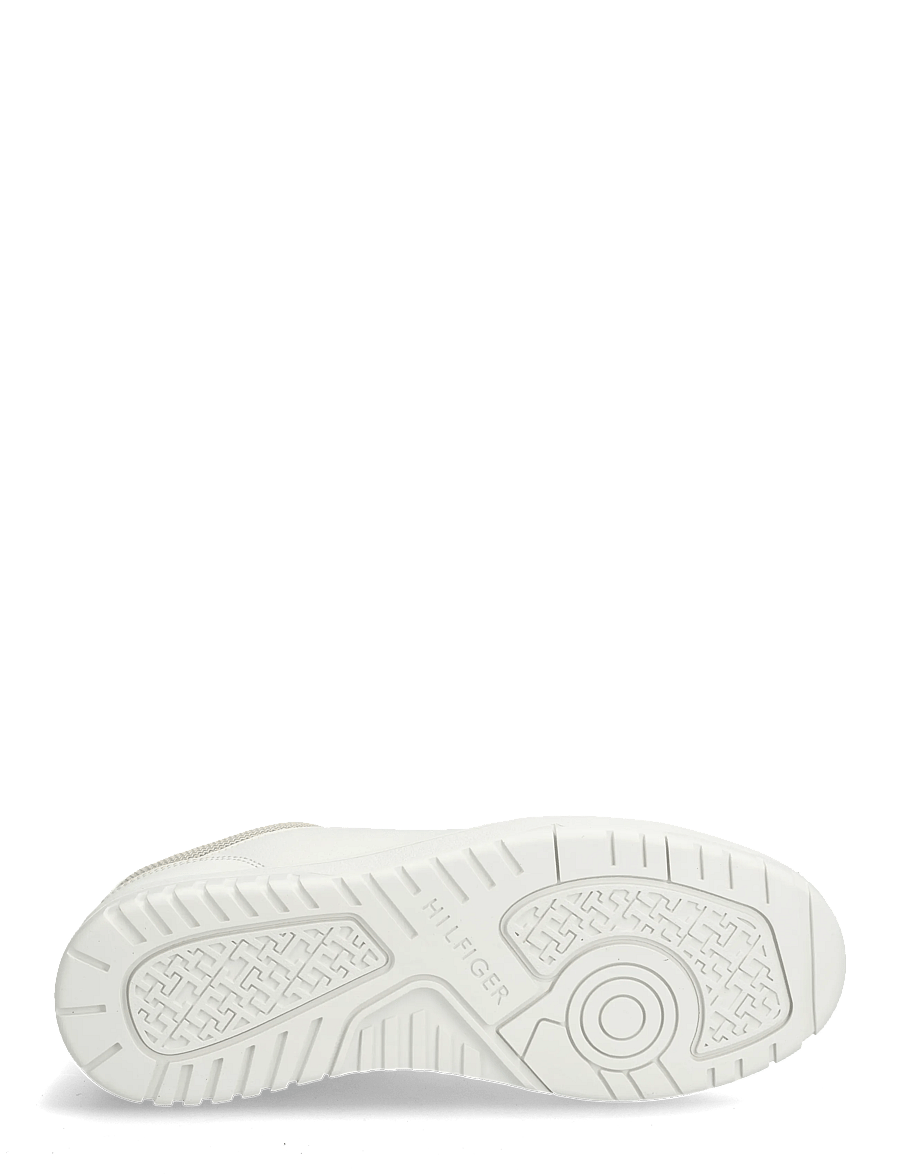 Tommy Hilfiger - BASKET CORE LITE LTH - low-top sneaker - ecru - 4