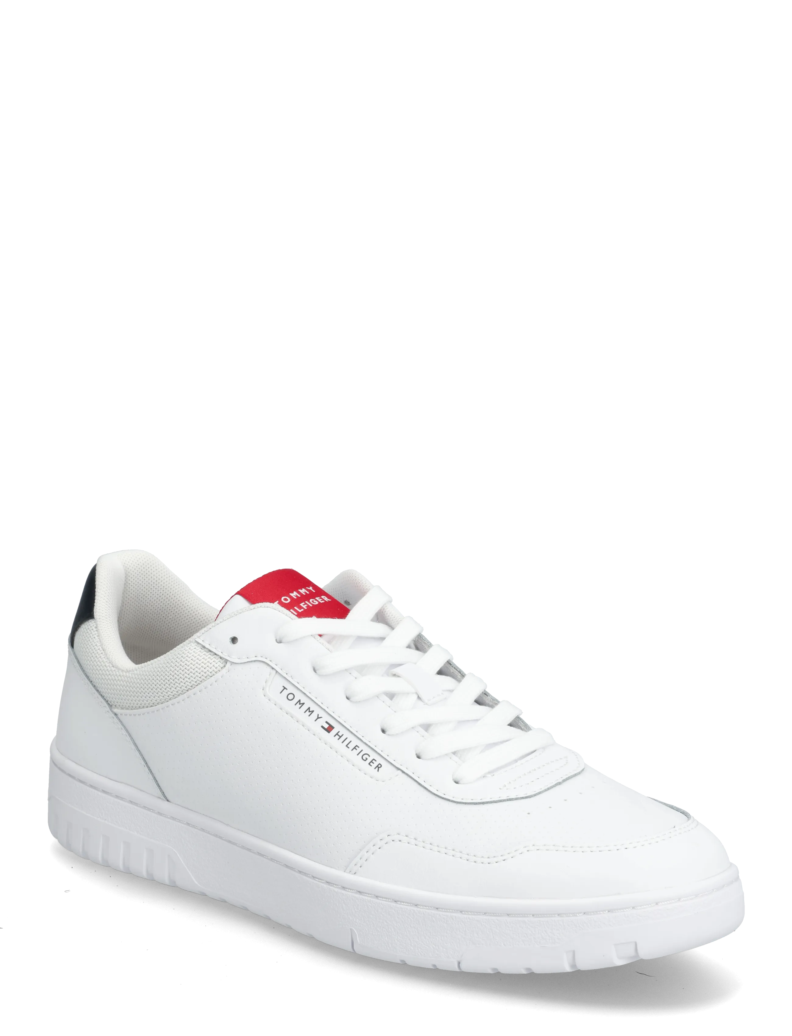 Tommy Hilfiger BASKET CORE LITE LTH - Sko - WHITE / white