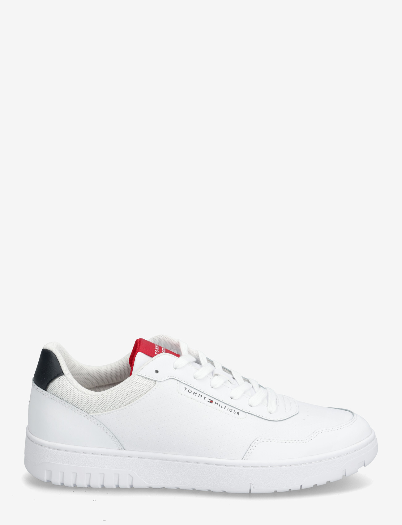 Tommy Hilfiger - BASKET CORE LITE LTH - lave sneakers - white - 1