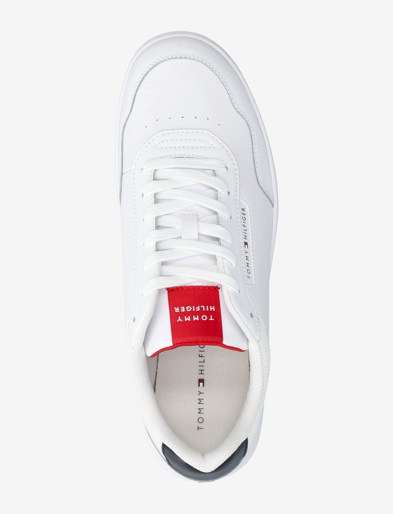 Tommy Hilfiger - BASKET CORE LITE LTH - lave sneakers - white - 3