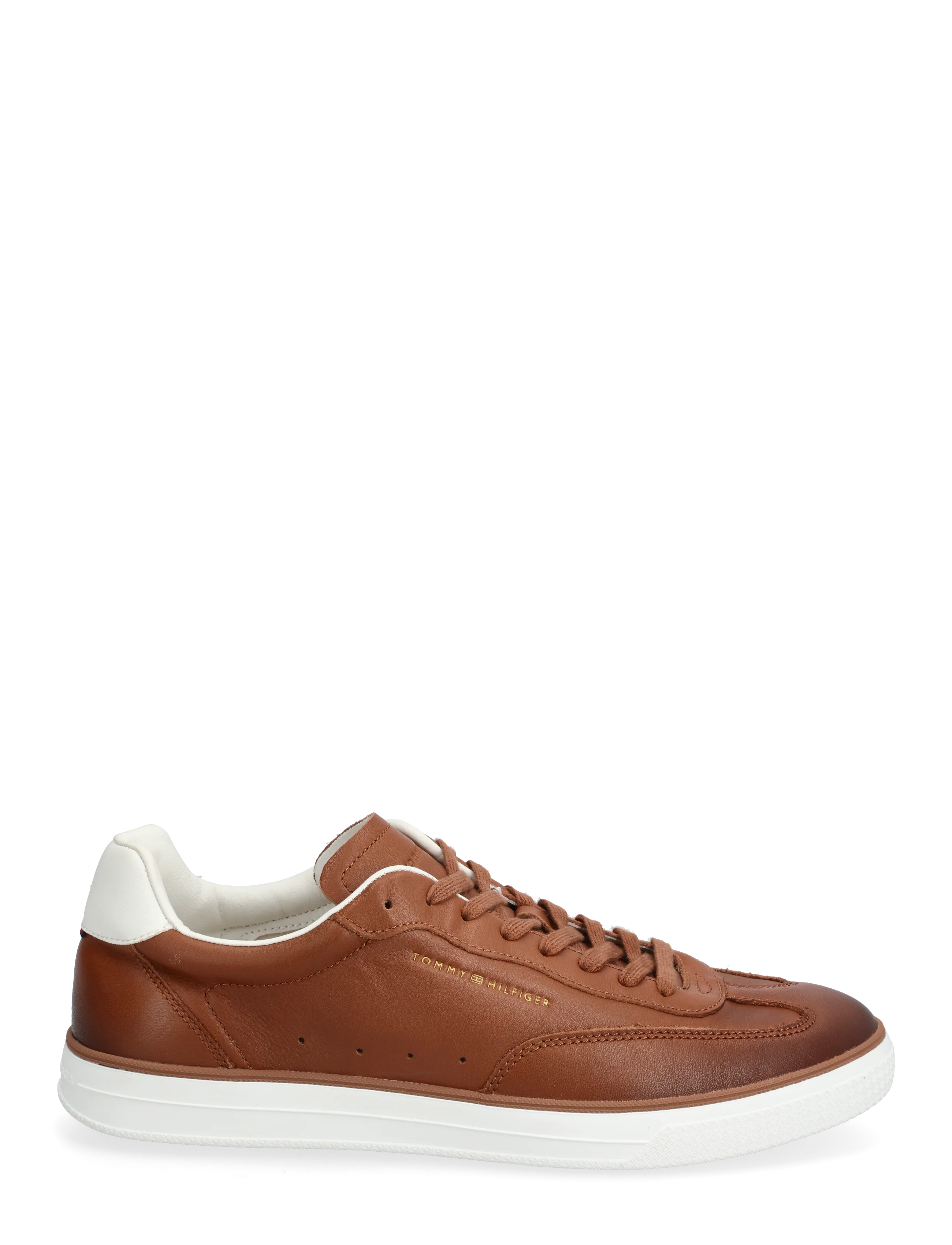 Tommy Hilfiger - TH LO LUX 1A2 COGNAC - lave sneakers - winter cognac - 1