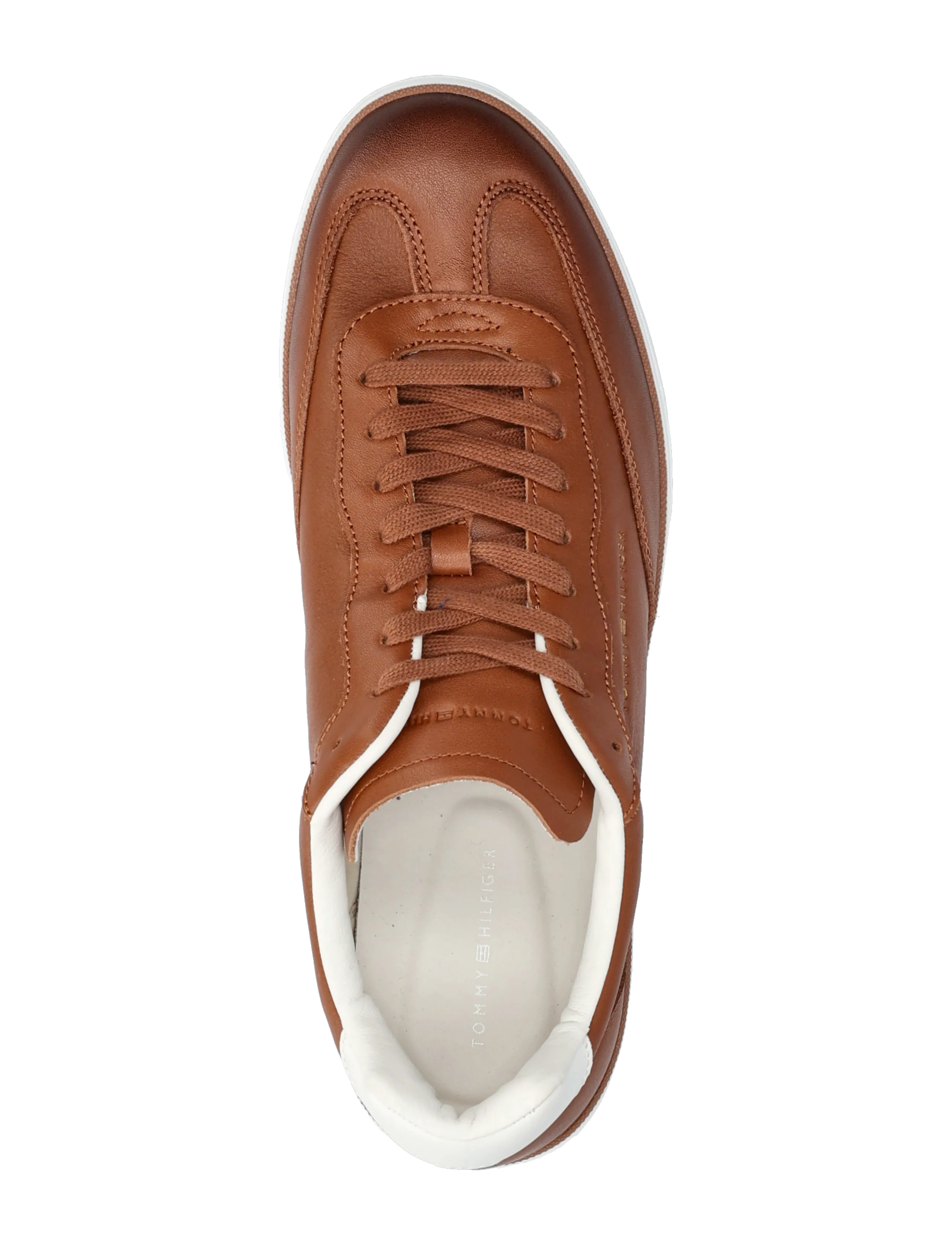 Tommy Hilfiger - TH LO LUX 1A2 COGNAC - lave sneakers - winter cognac - 3