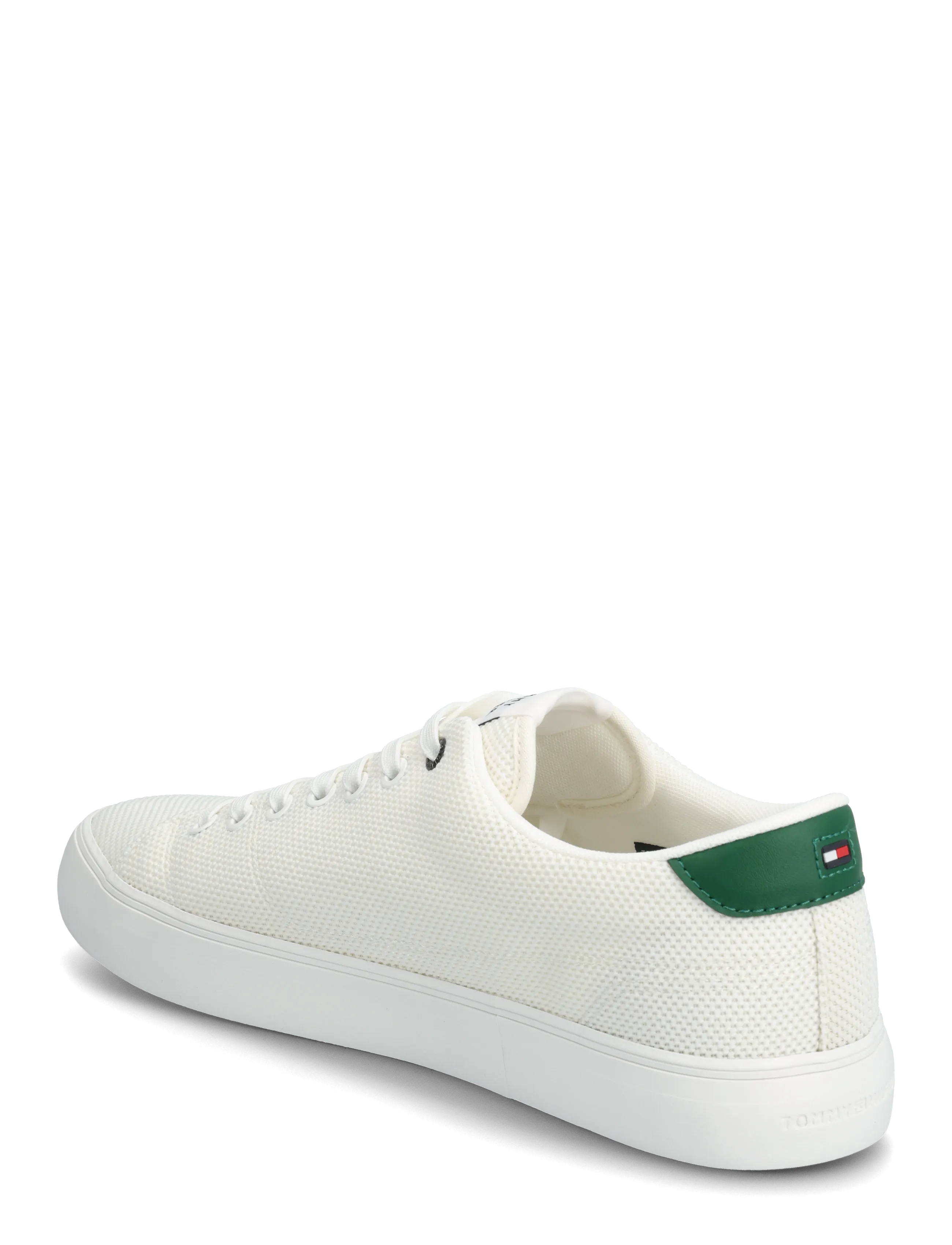Tommy Hilfiger - TH HI VULC CORE LOW SUMMER MESH - lave sneakers - ecru street green - 2